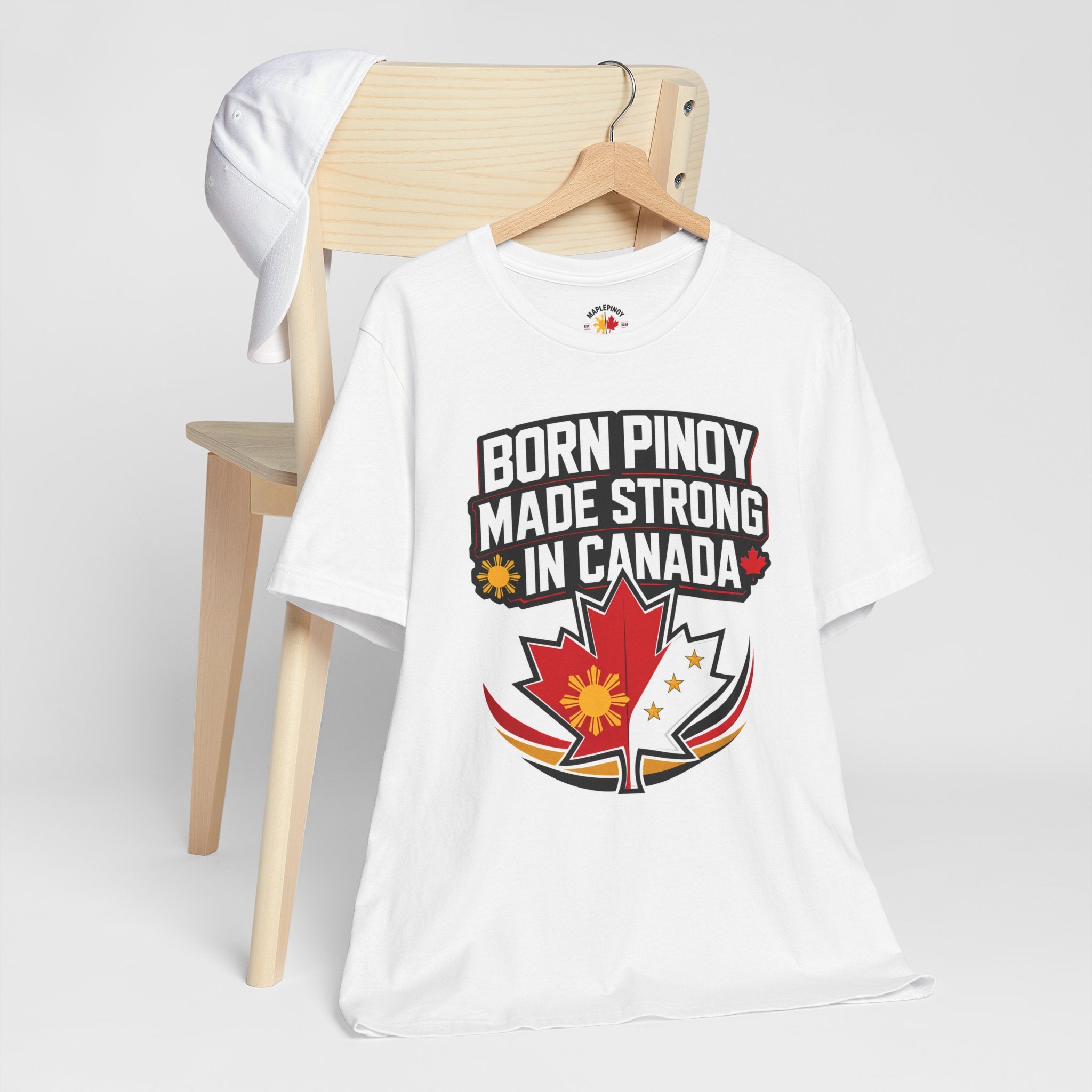 Born Pinoy, Made Strong in Canada — Filipino-Canadian Pride Tee