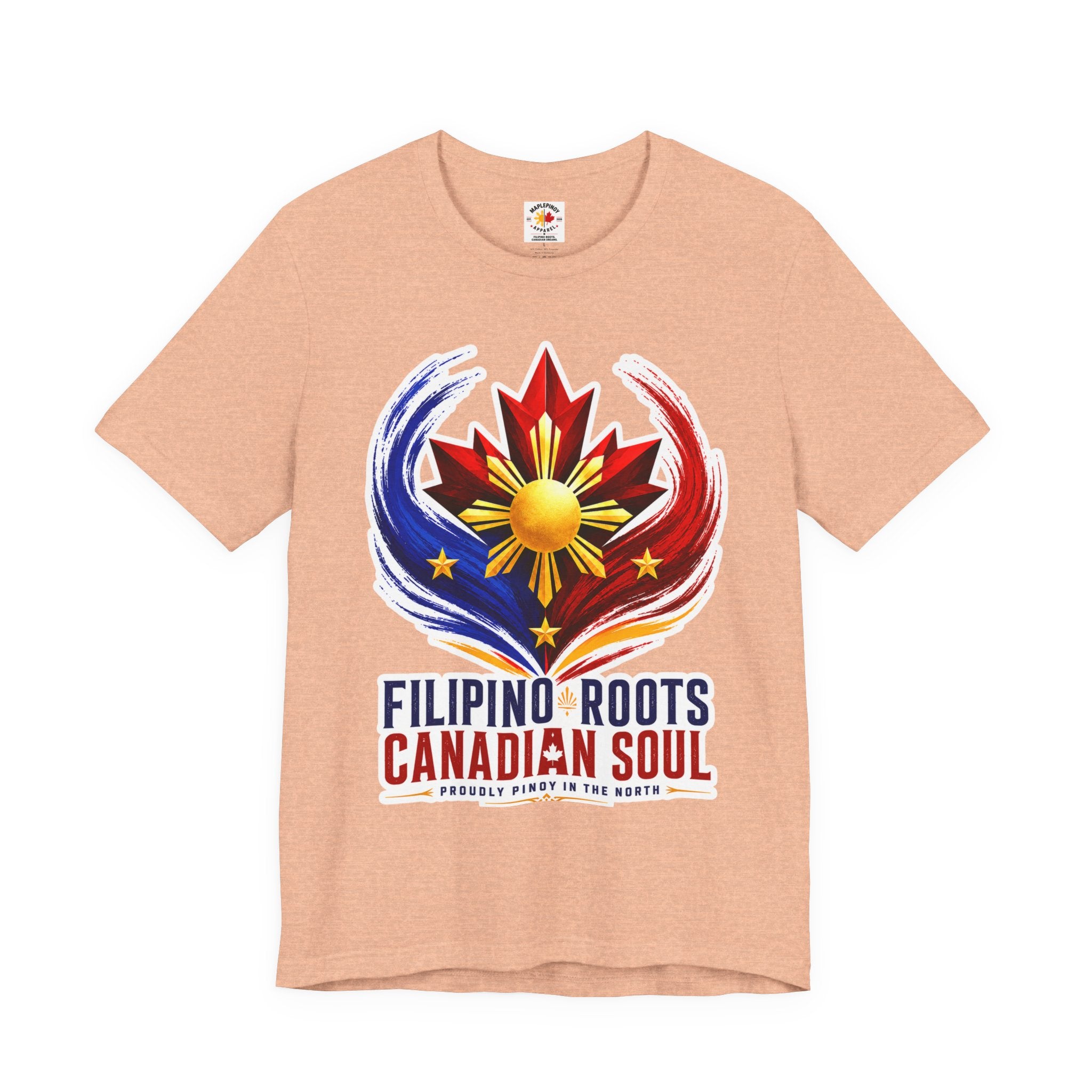 Filipino Roots, Canadian Soul — Pinoy Canadian Pride Tee