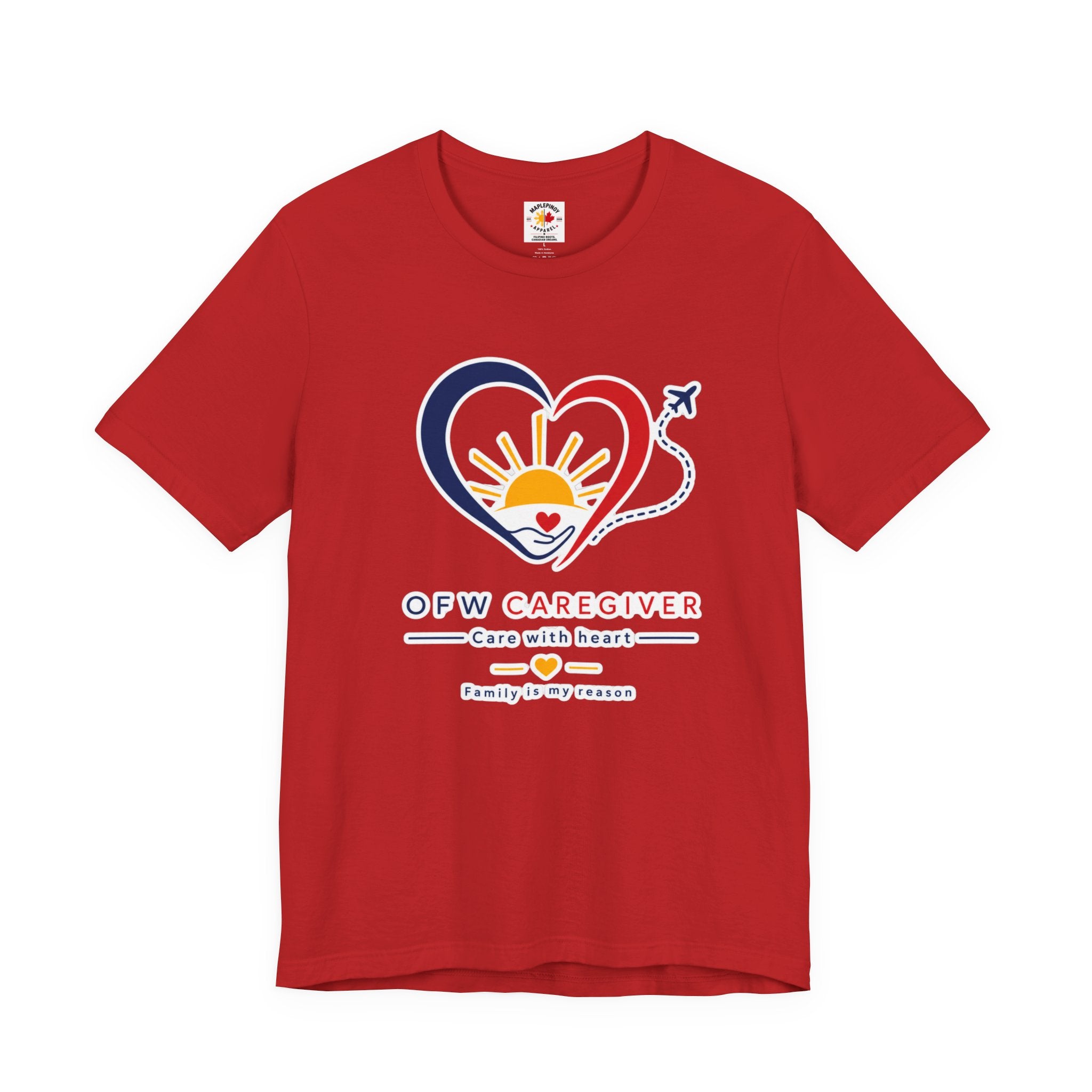 Family Is My Reason — Filipino OFW Caregiver Shirt