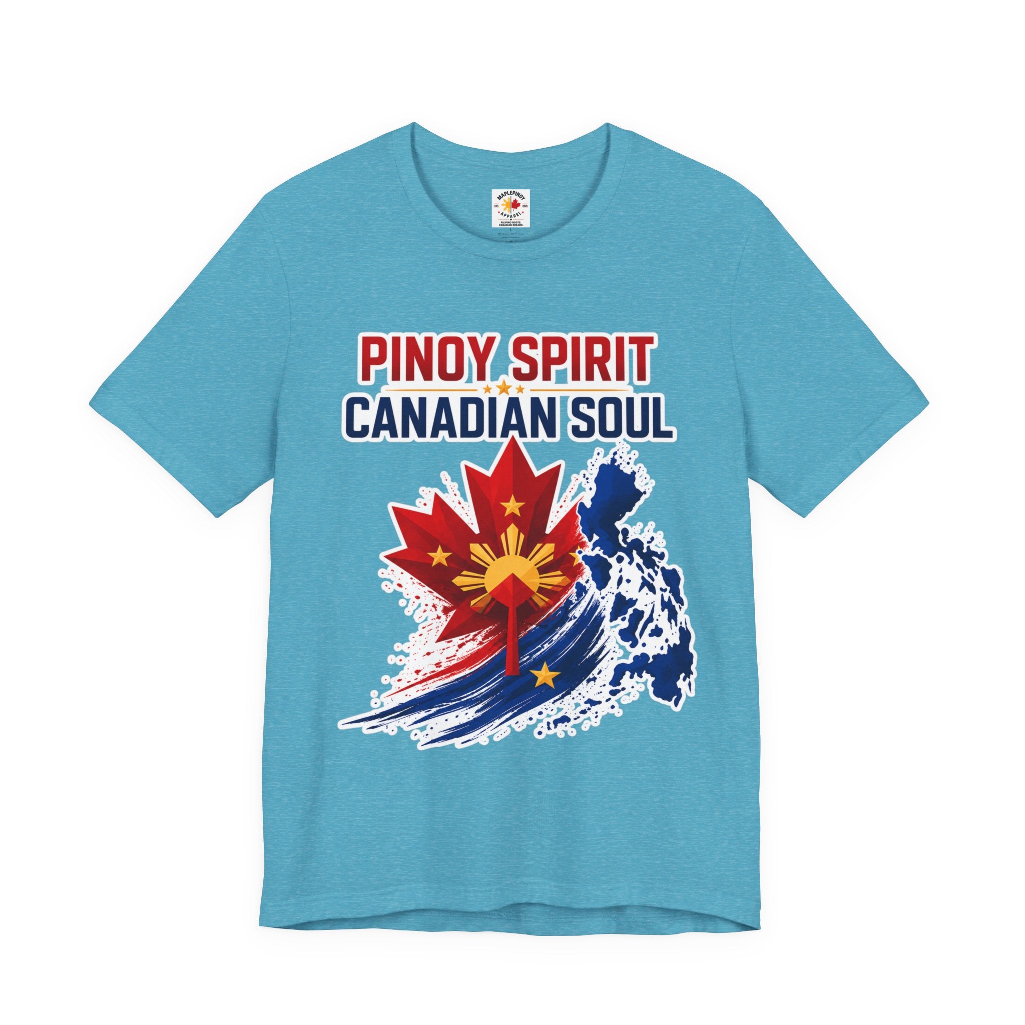 Pinoy Spirit, Canadian Soul — Filipino Canadian Pride Tee