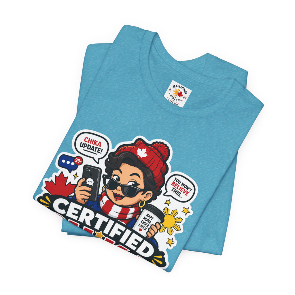 Certified Chika Officer — Funny Filipino Pride Tee