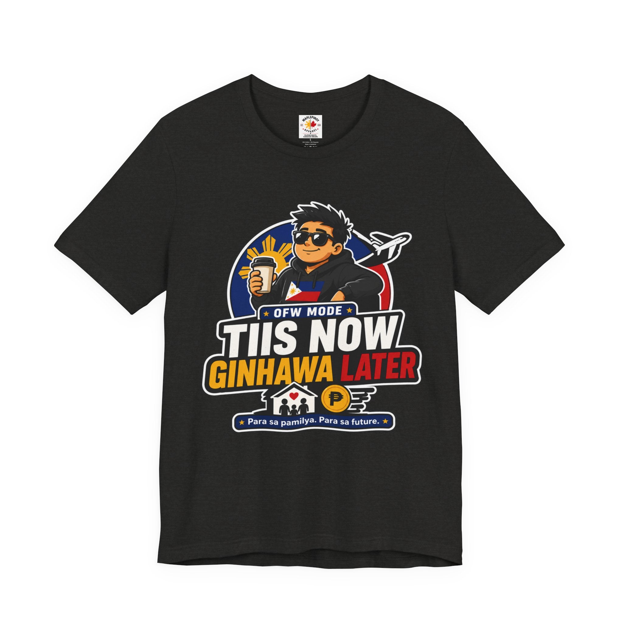Tiis Now, Ginhawa Later — Filipino OFW Resilience Tee