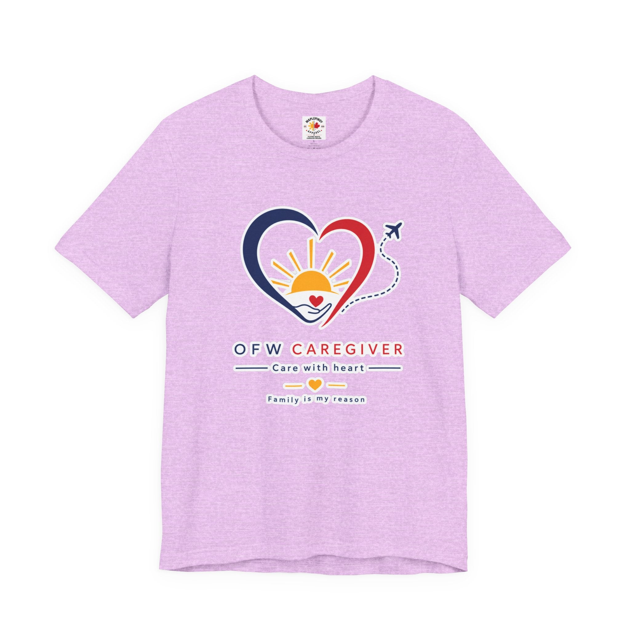 Family Is My Reason — Filipino OFW Caregiver Shirt