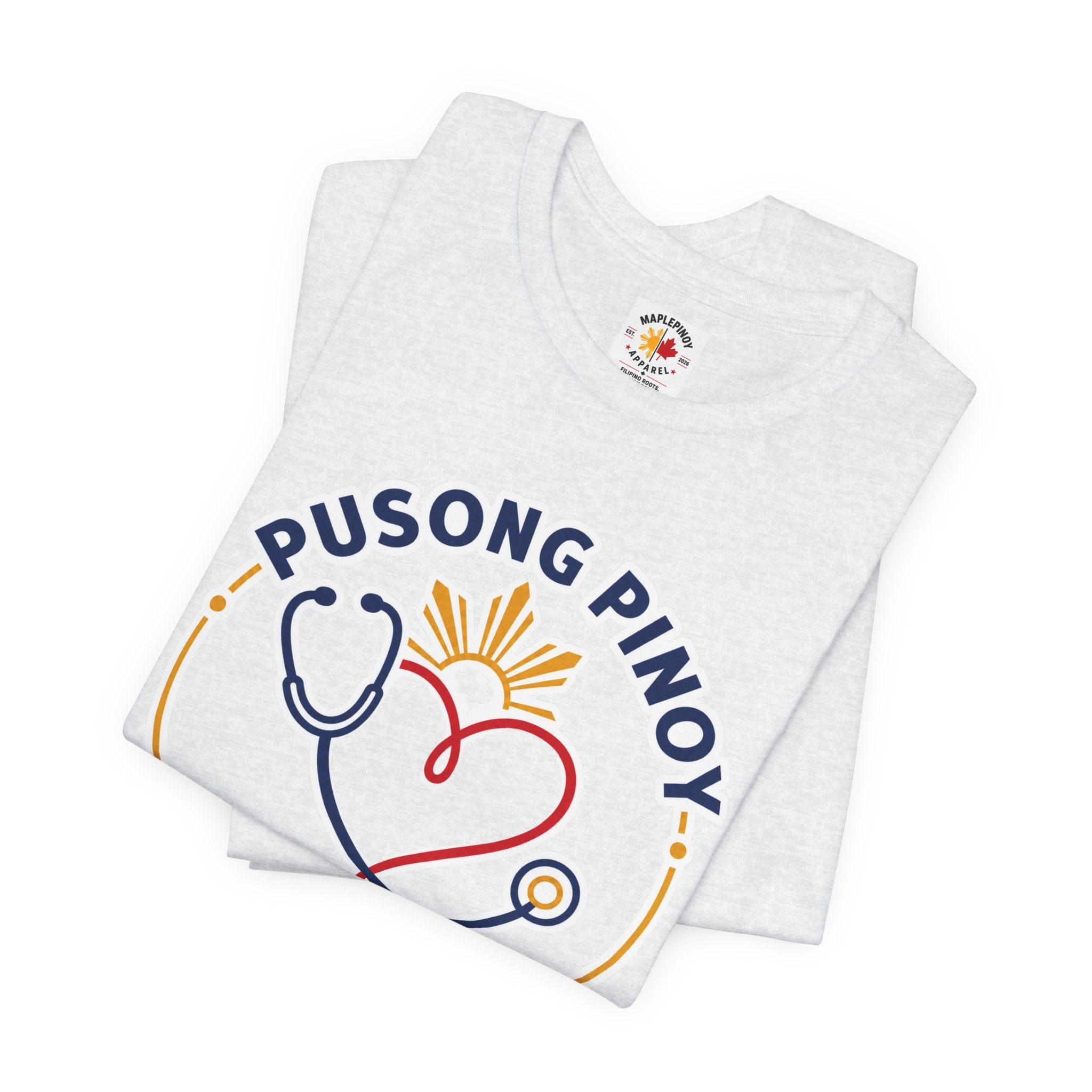 Pusong Pinoy, Hands That Heal — Filipino Nurse Pride Shirt