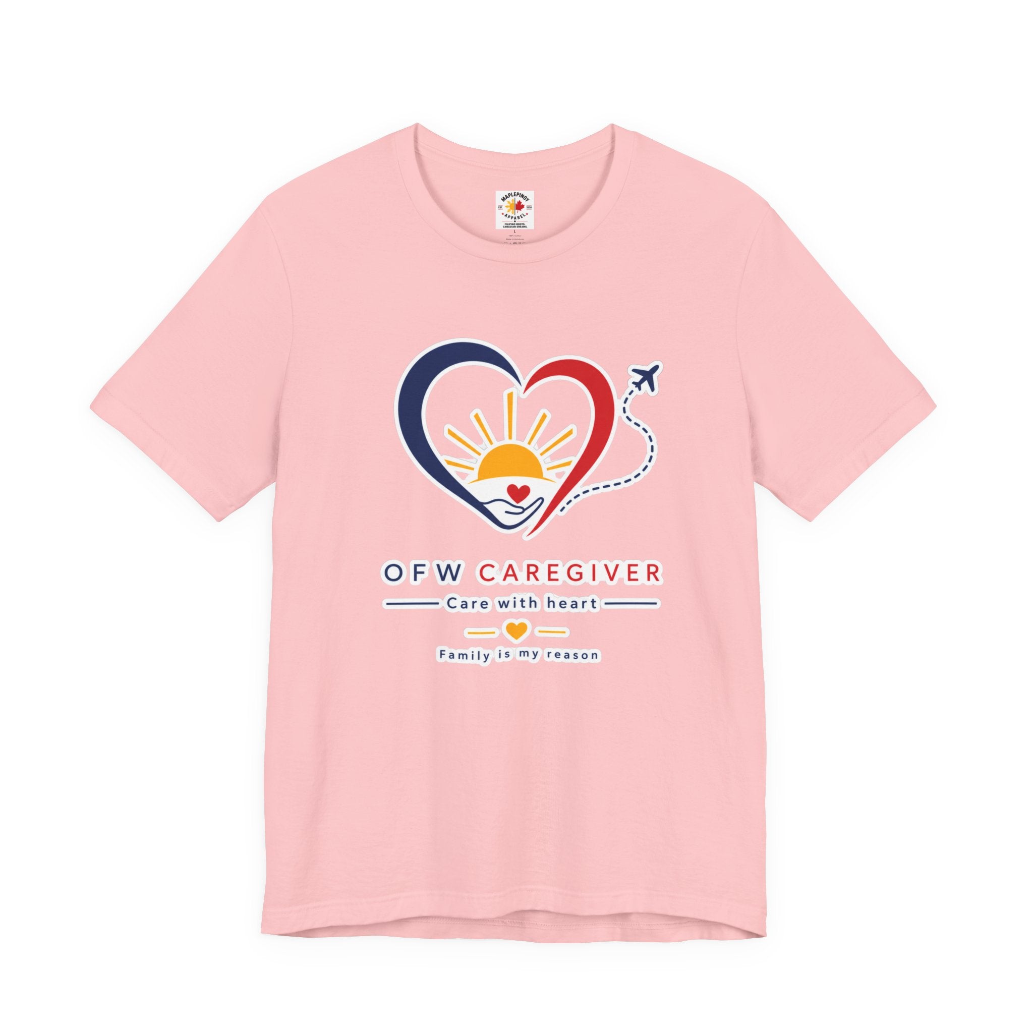 Family Is My Reason — Filipino OFW Caregiver Shirt