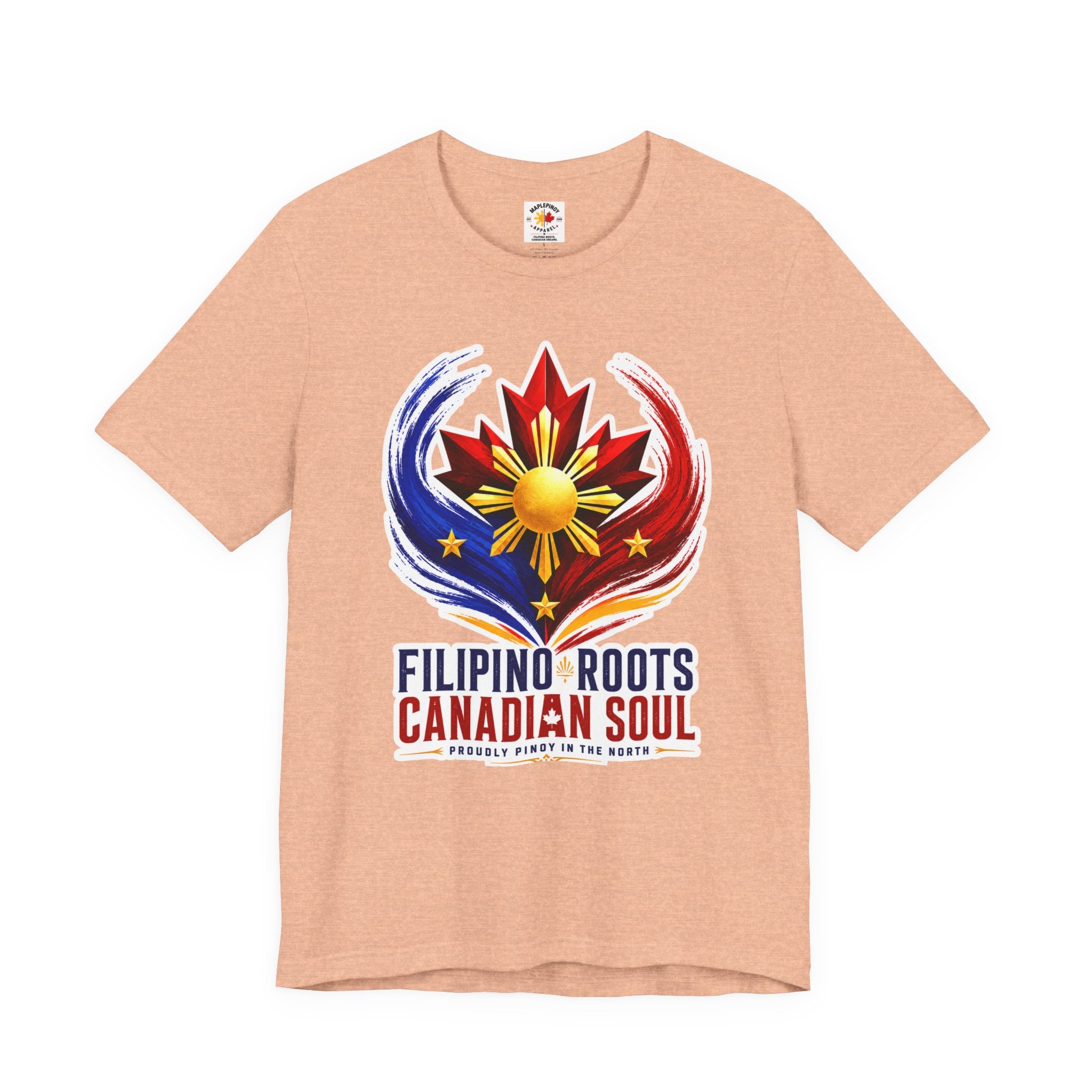 Filipino Roots, Canadian Soul — Pinoy Canadian Pride Tee