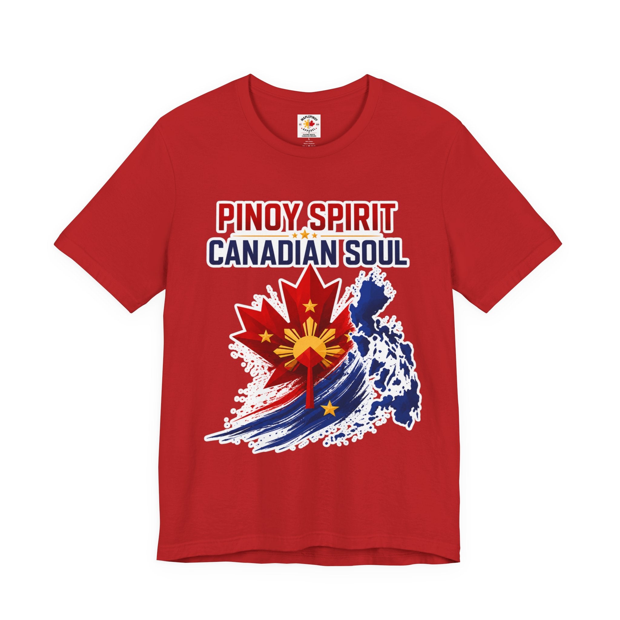 Pinoy Spirit, Canadian Soul — Filipino Canadian Pride Tee