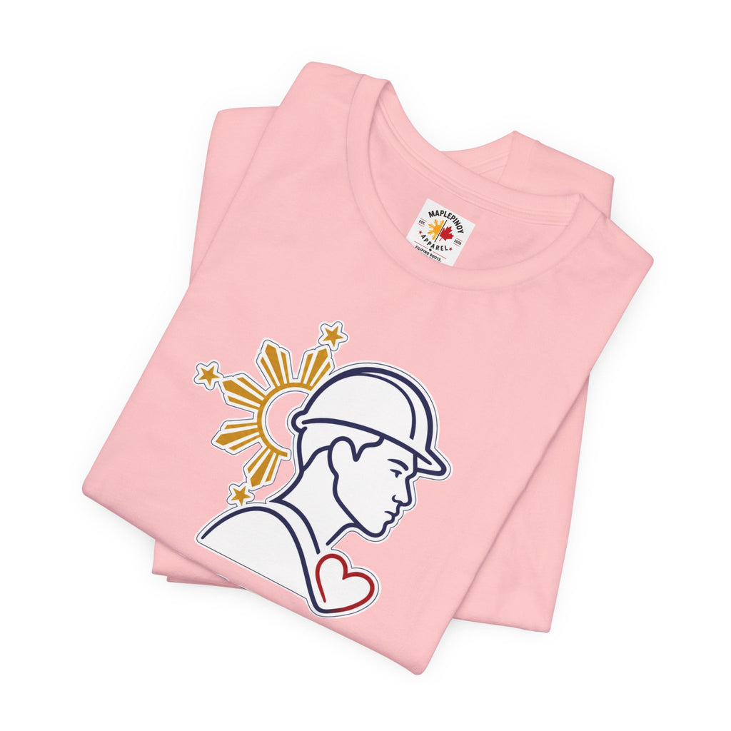 Kayod Para sa Pamilya — Filipino Construction Worker Pride Tee