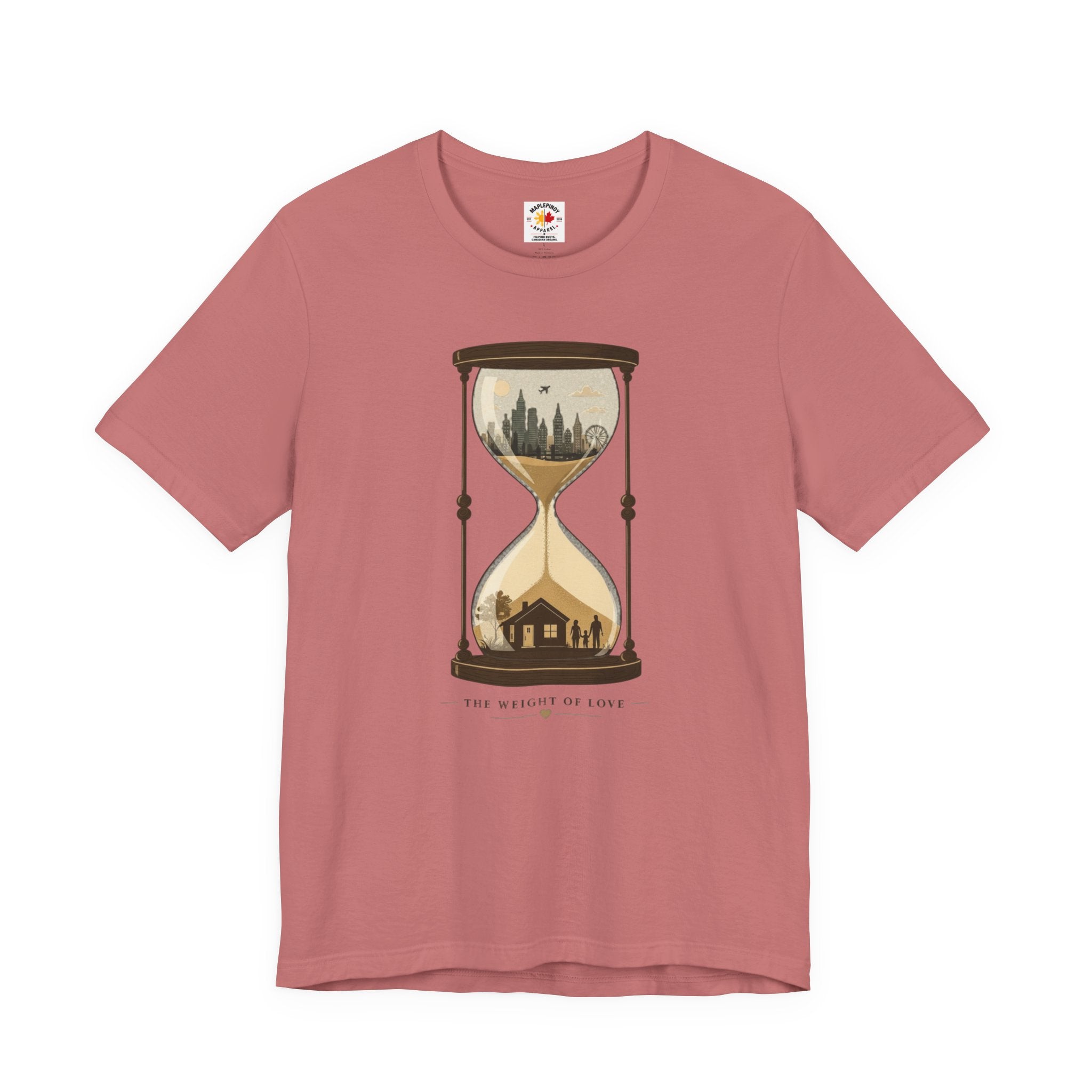 The Weight of Love T-Shirt – Filipino Family Sacrifice OFW Inspired Shirt