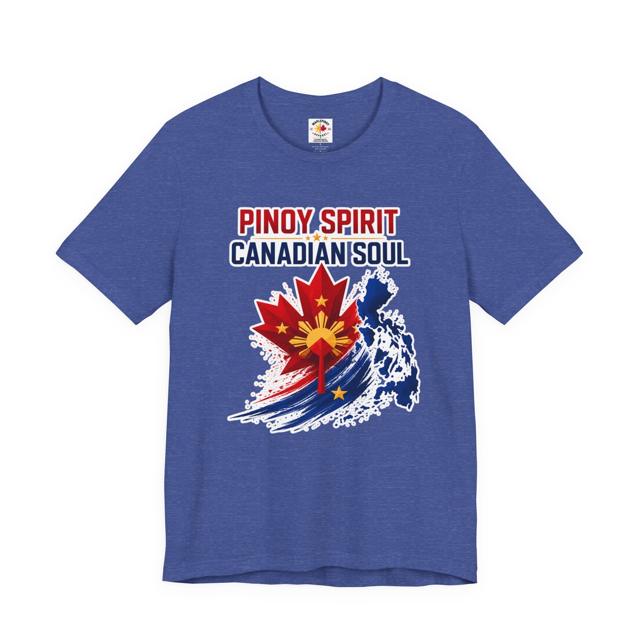 Pinoy Spirit, Canadian Soul — Filipino Canadian Pride Tee