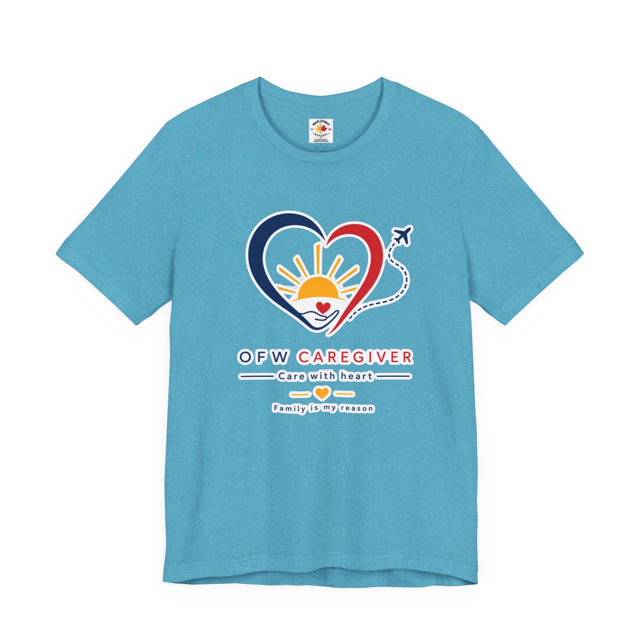 Family Is My Reason — Filipino OFW Caregiver Shirt