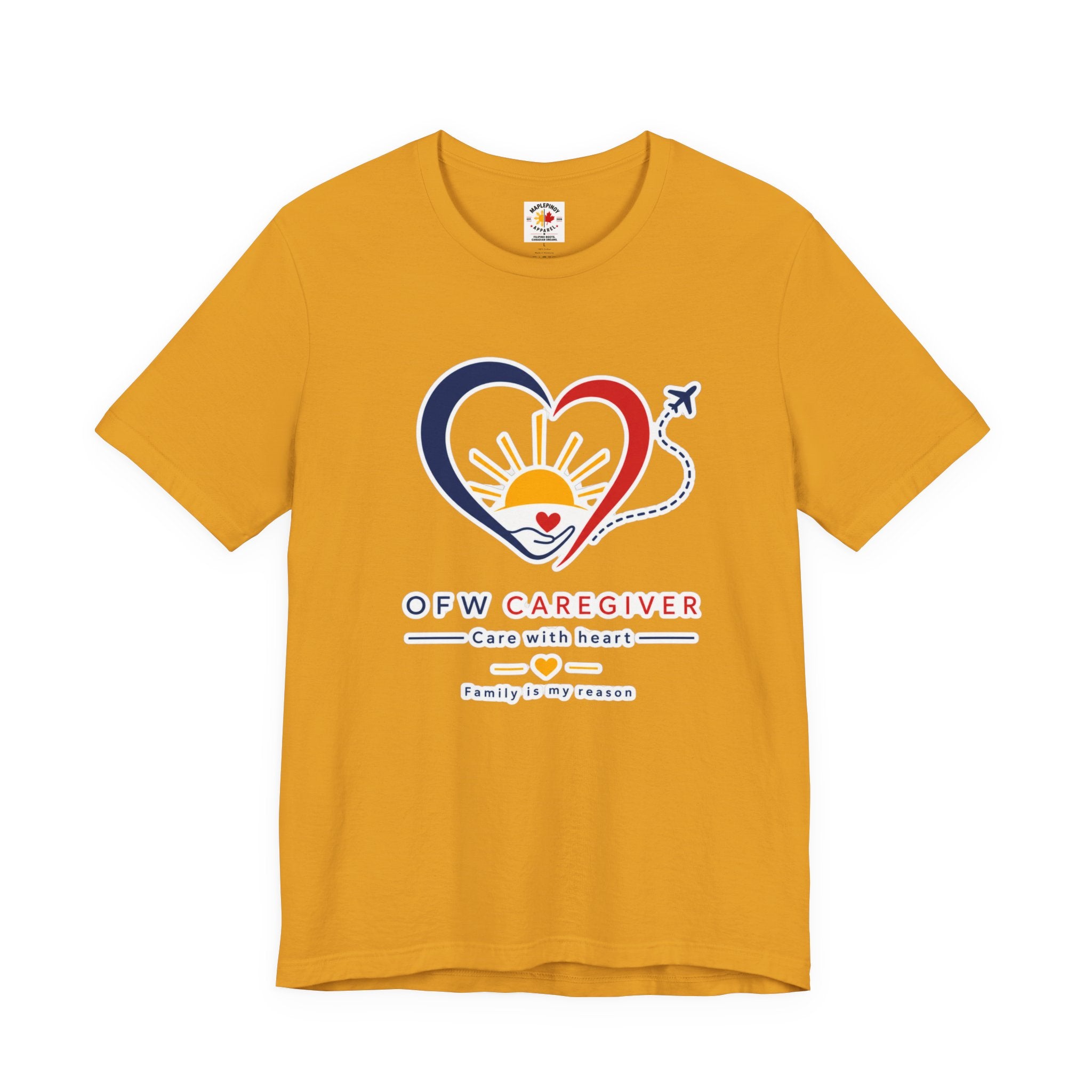 Family Is My Reason — Filipino OFW Caregiver Shirt