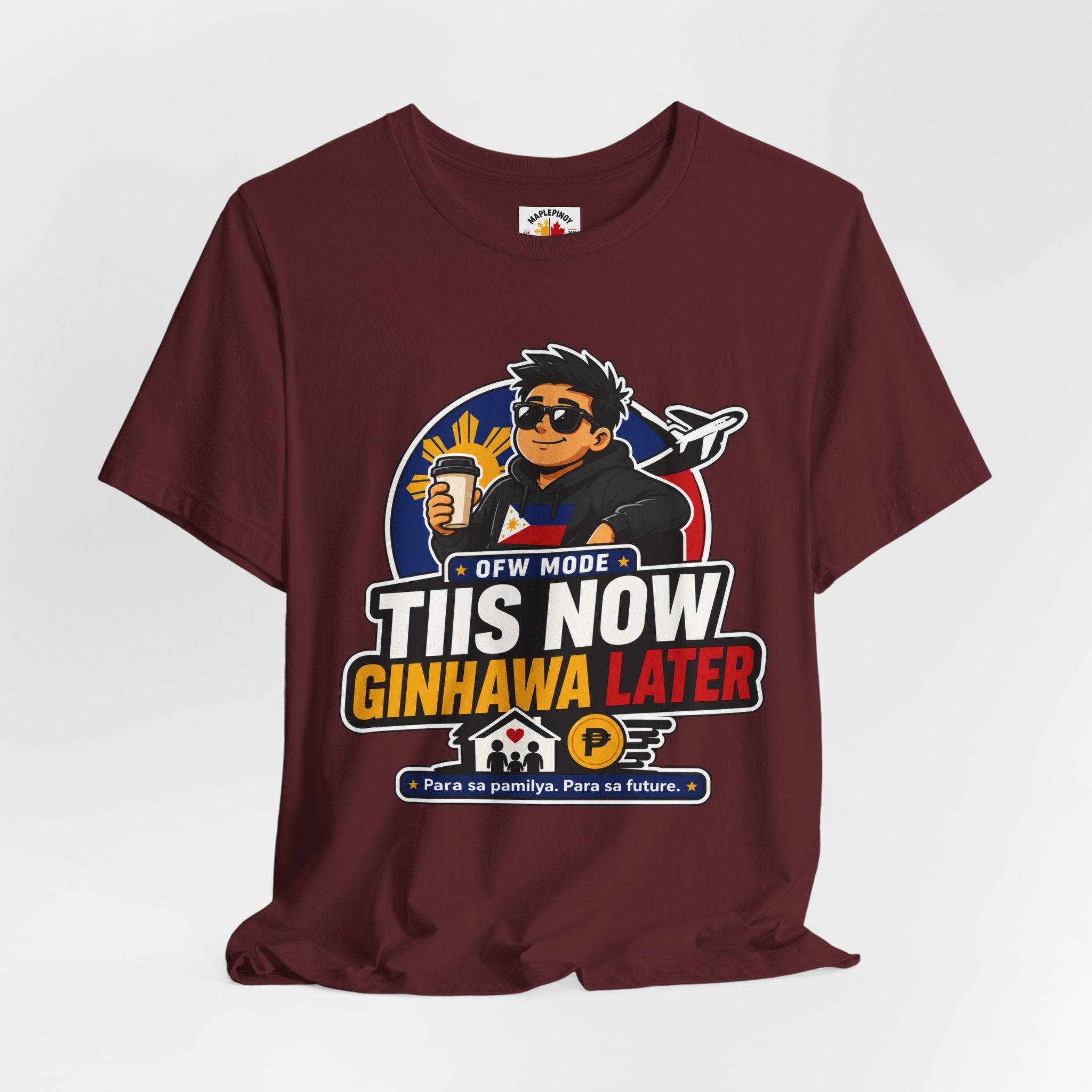 Tiis Now, Ginhawa Later — Filipino OFW Resilience Tee