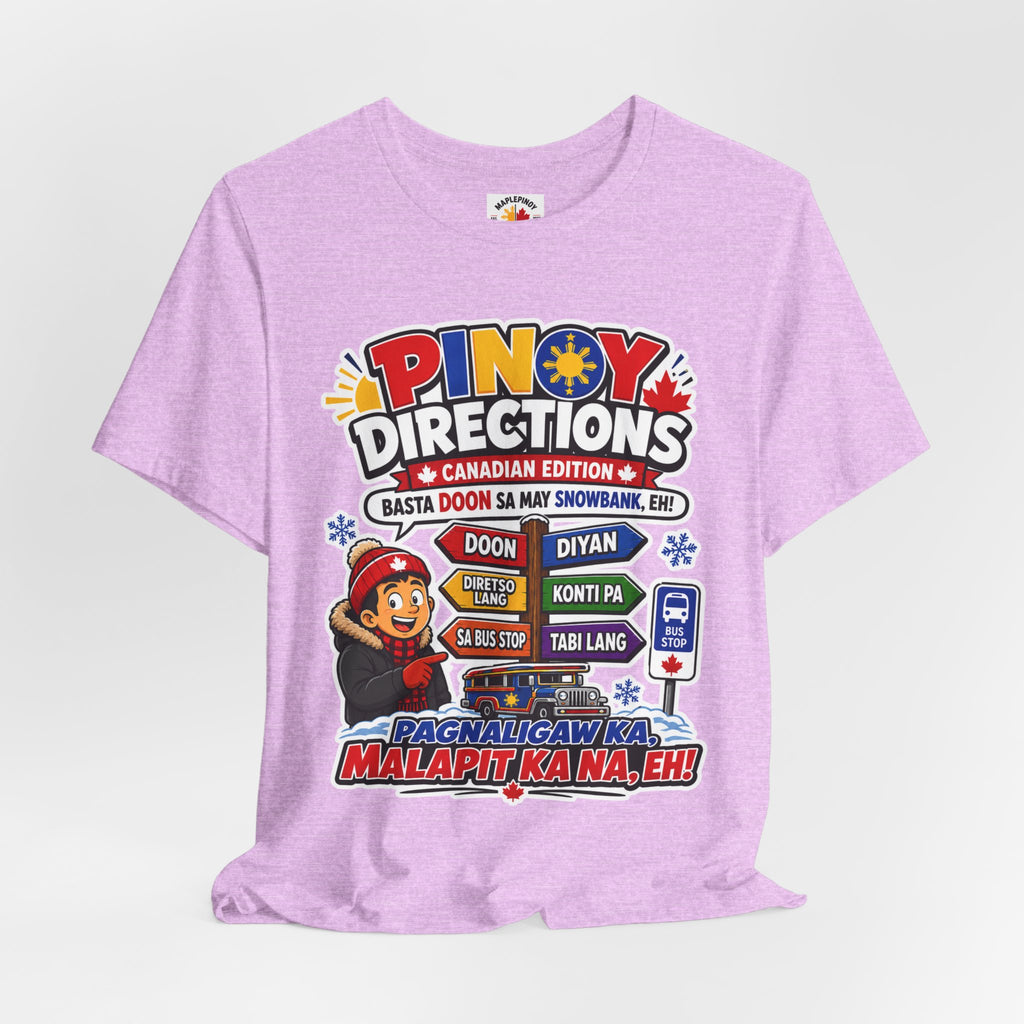 Pinoy Directions: Canadian Edition — Funny Filipino Tee