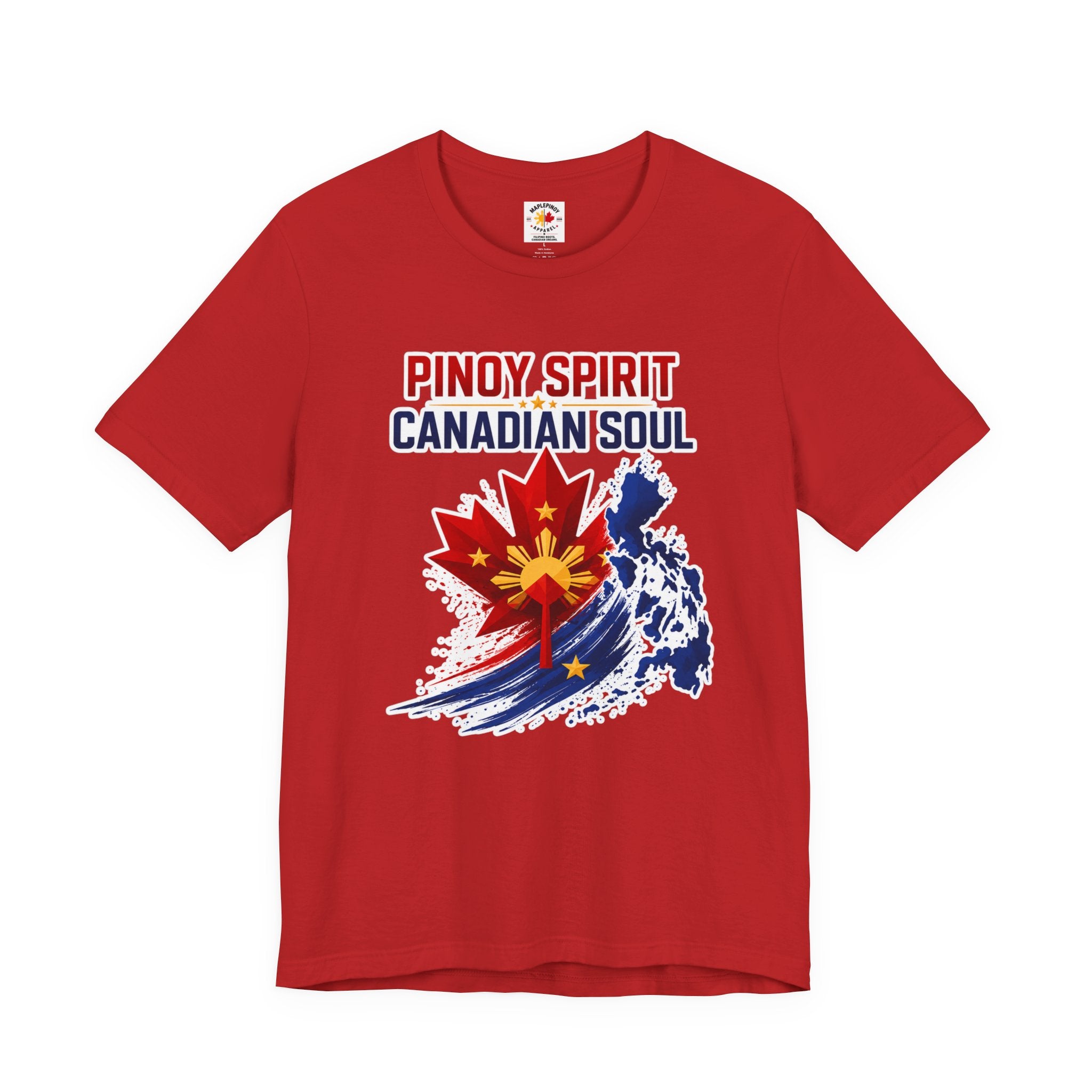 Pinoy Spirit, Canadian Soul — Filipino Canadian Pride Tee
