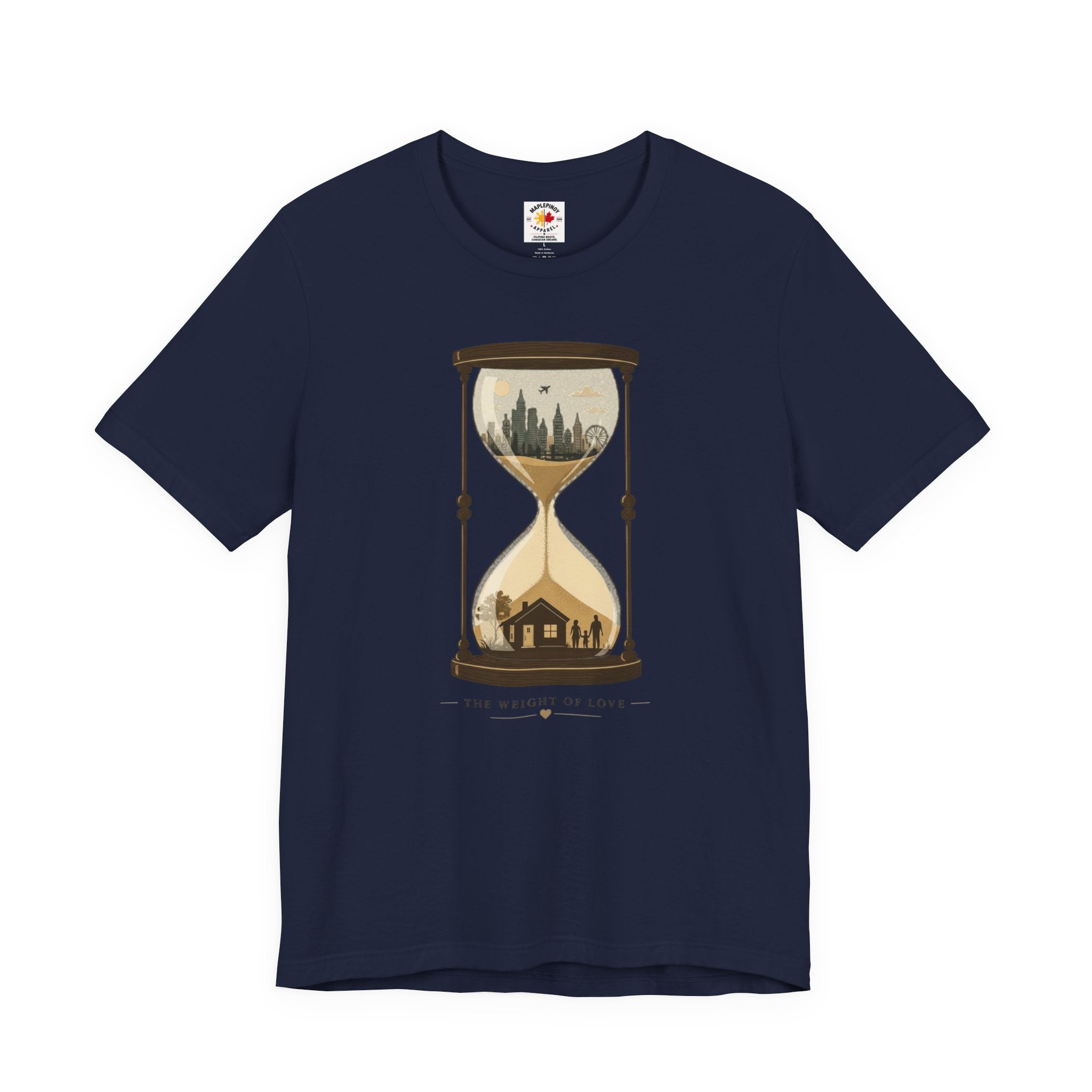 The Weight of Love T-Shirt – Filipino Family Sacrifice OFW Inspired Shirt