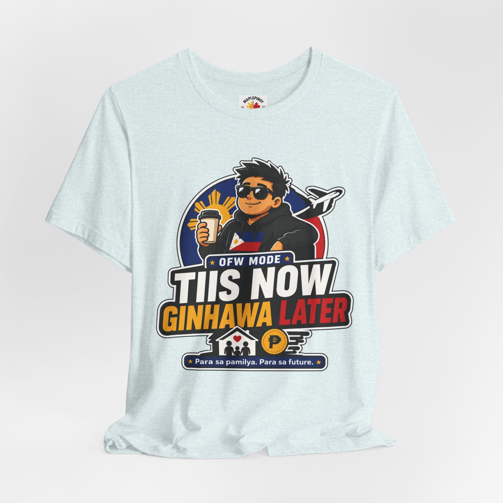 Tiis Now, Ginhawa Later — Filipino OFW Resilience Tee