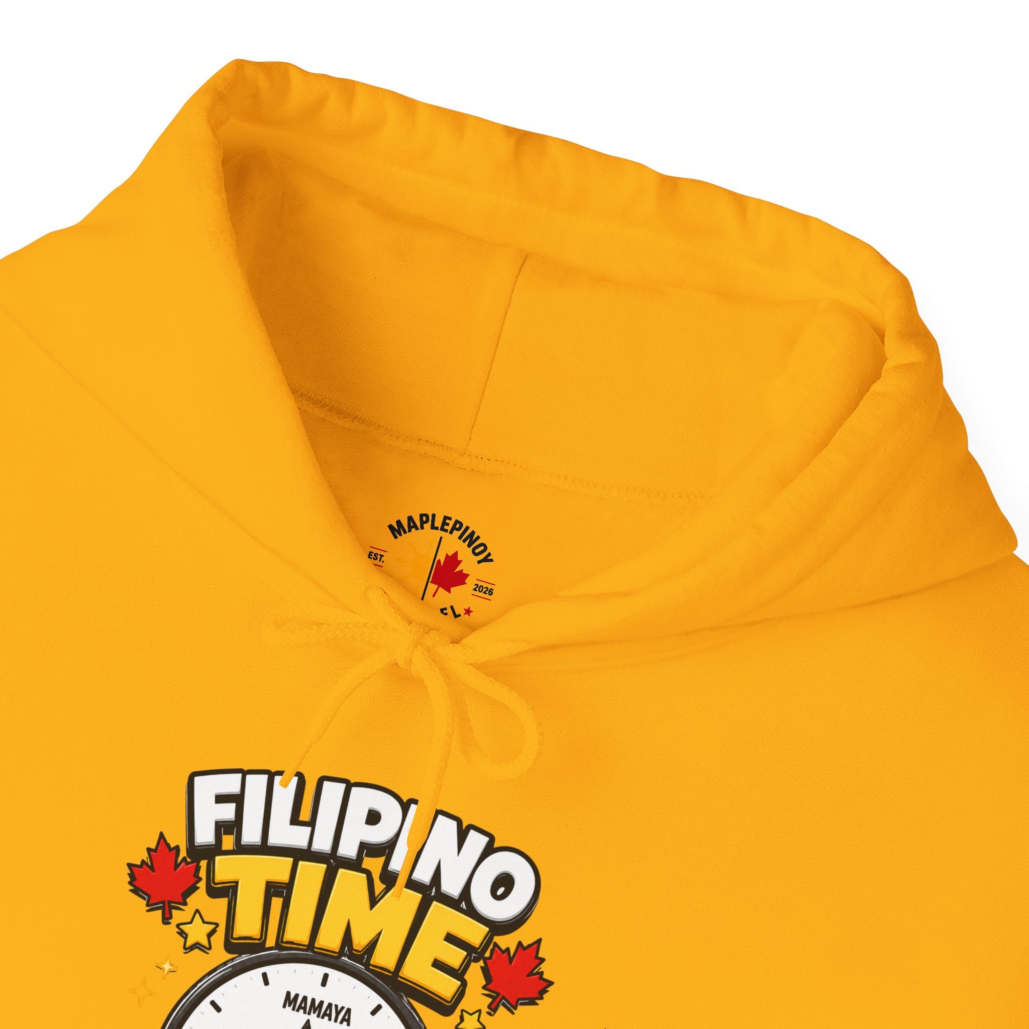 Filipino Time — Funny Pinoy Canadian Graphic Hoodie