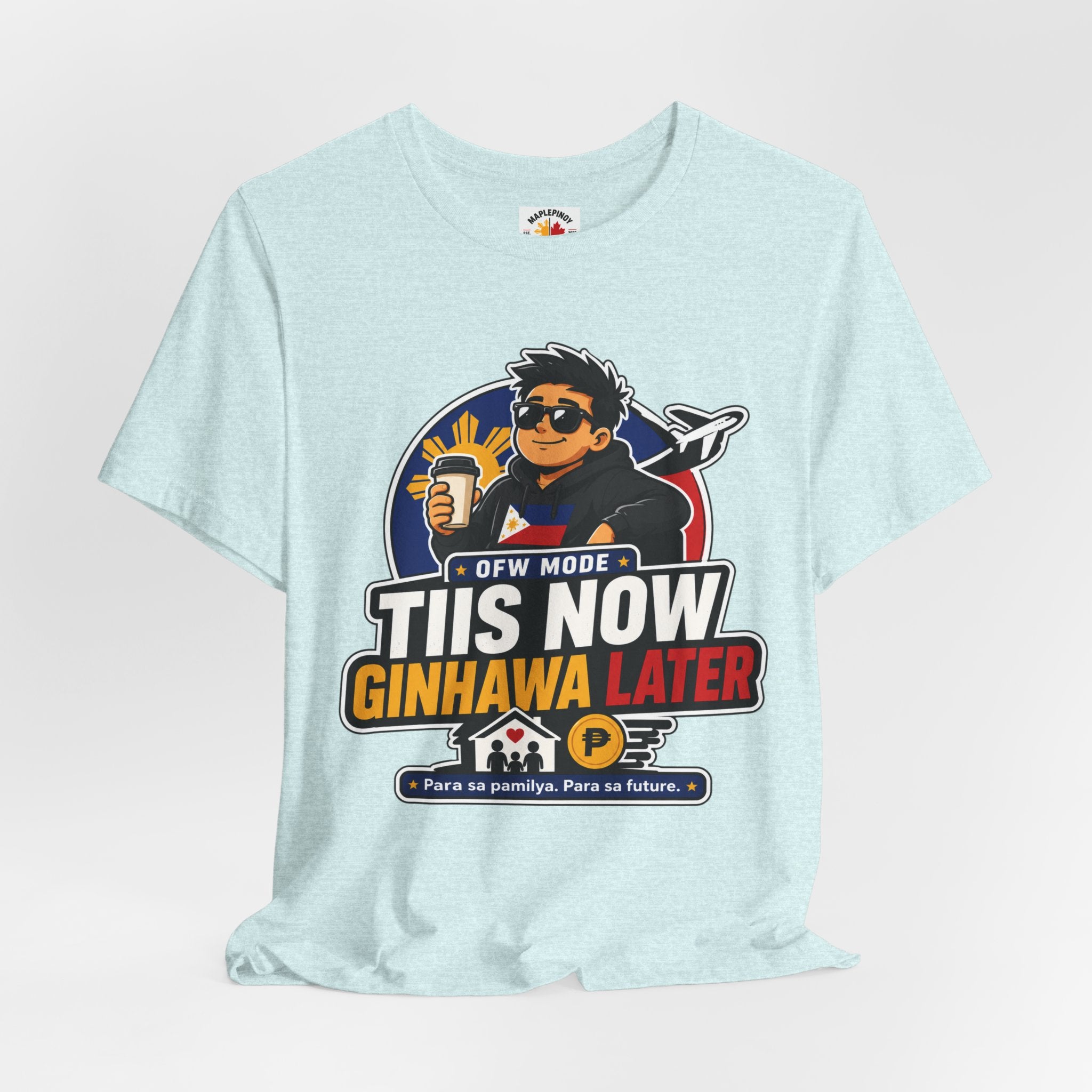 Tiis Now, Ginhawa Later — Filipino OFW Resilience Tee