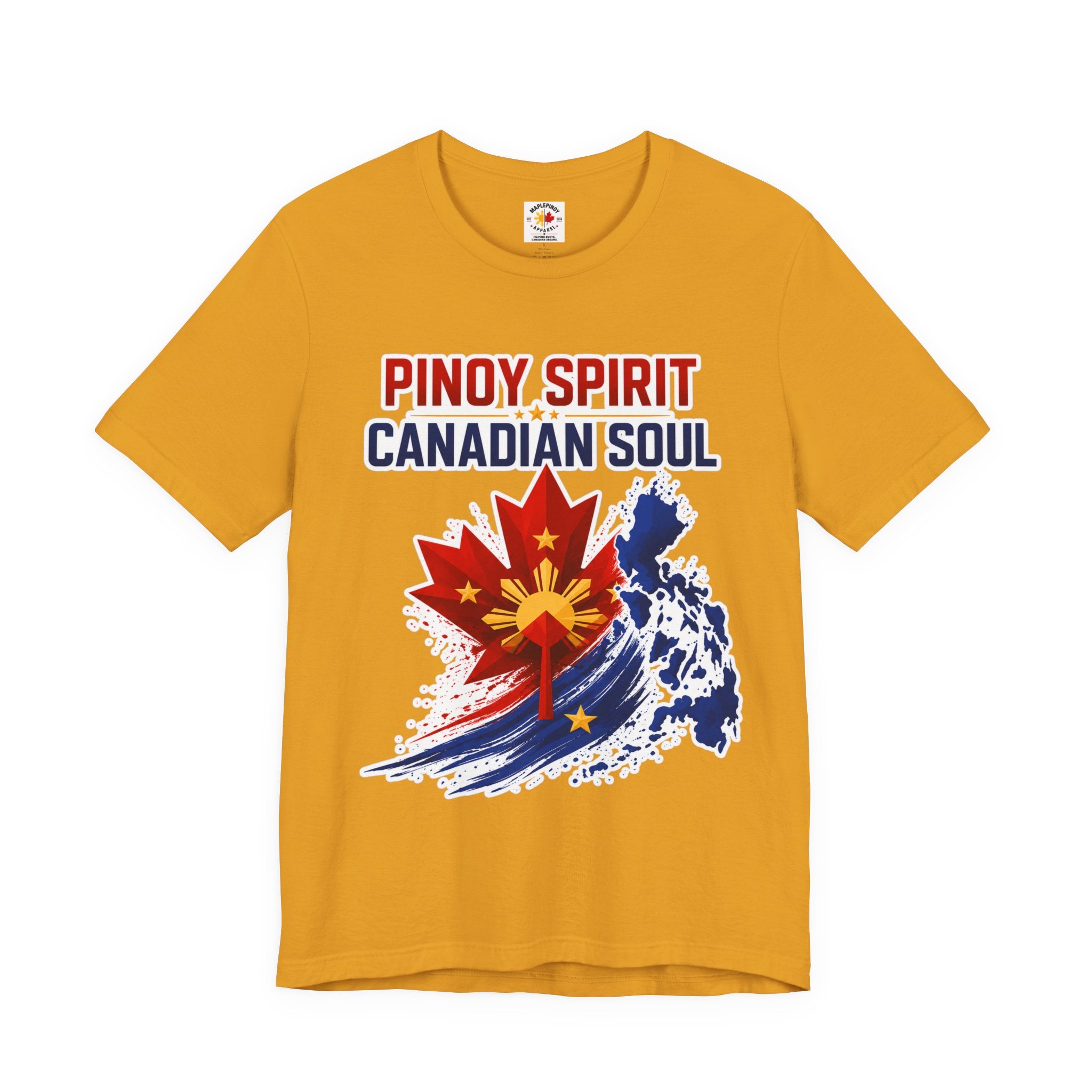 Pinoy Spirit, Canadian Soul — Filipino Canadian Pride Tee