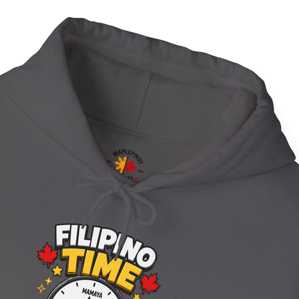 Filipino Time — Funny Pinoy Canadian Graphic Hoodie