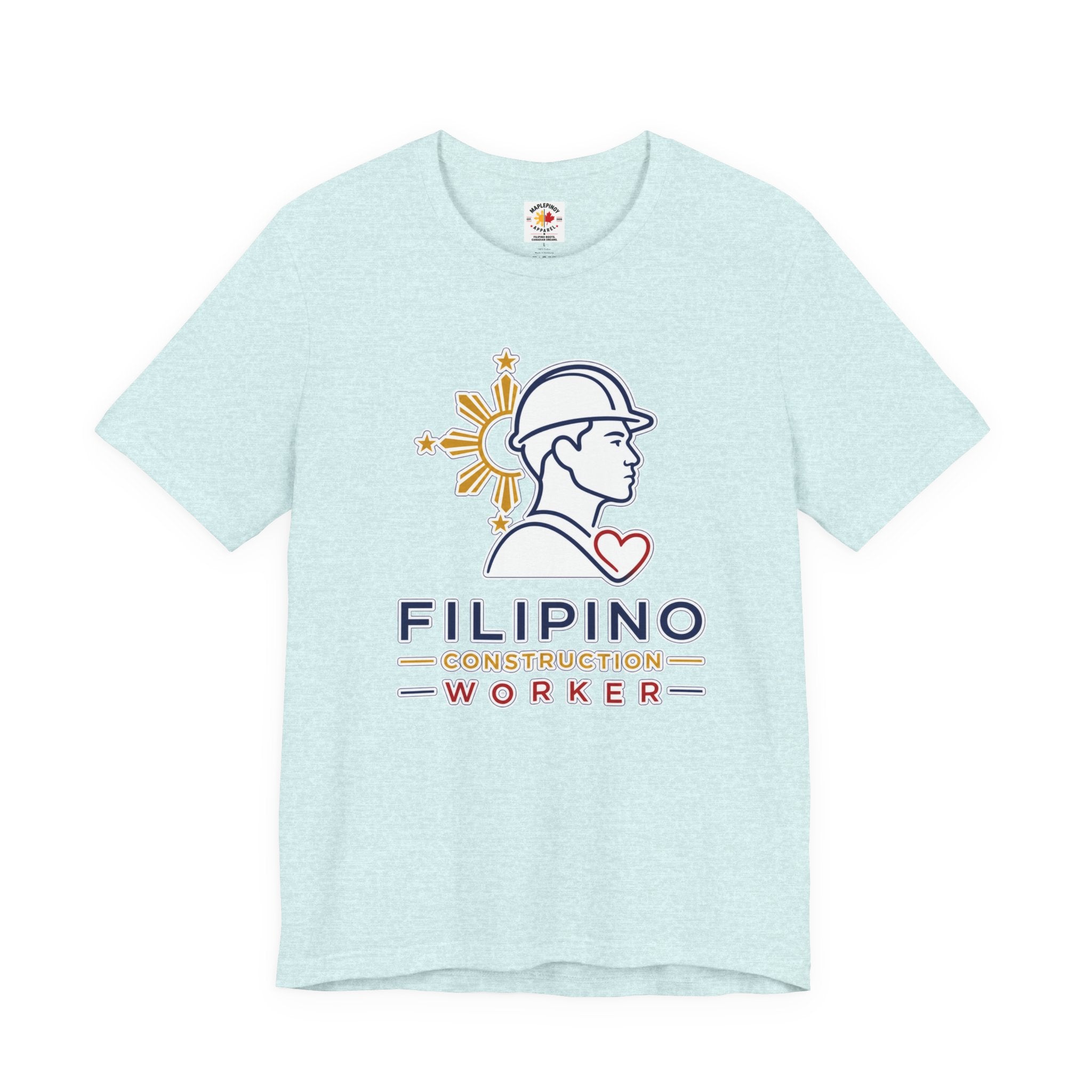 Kayod Para sa Pamilya — Filipino Construction Worker Pride Tee