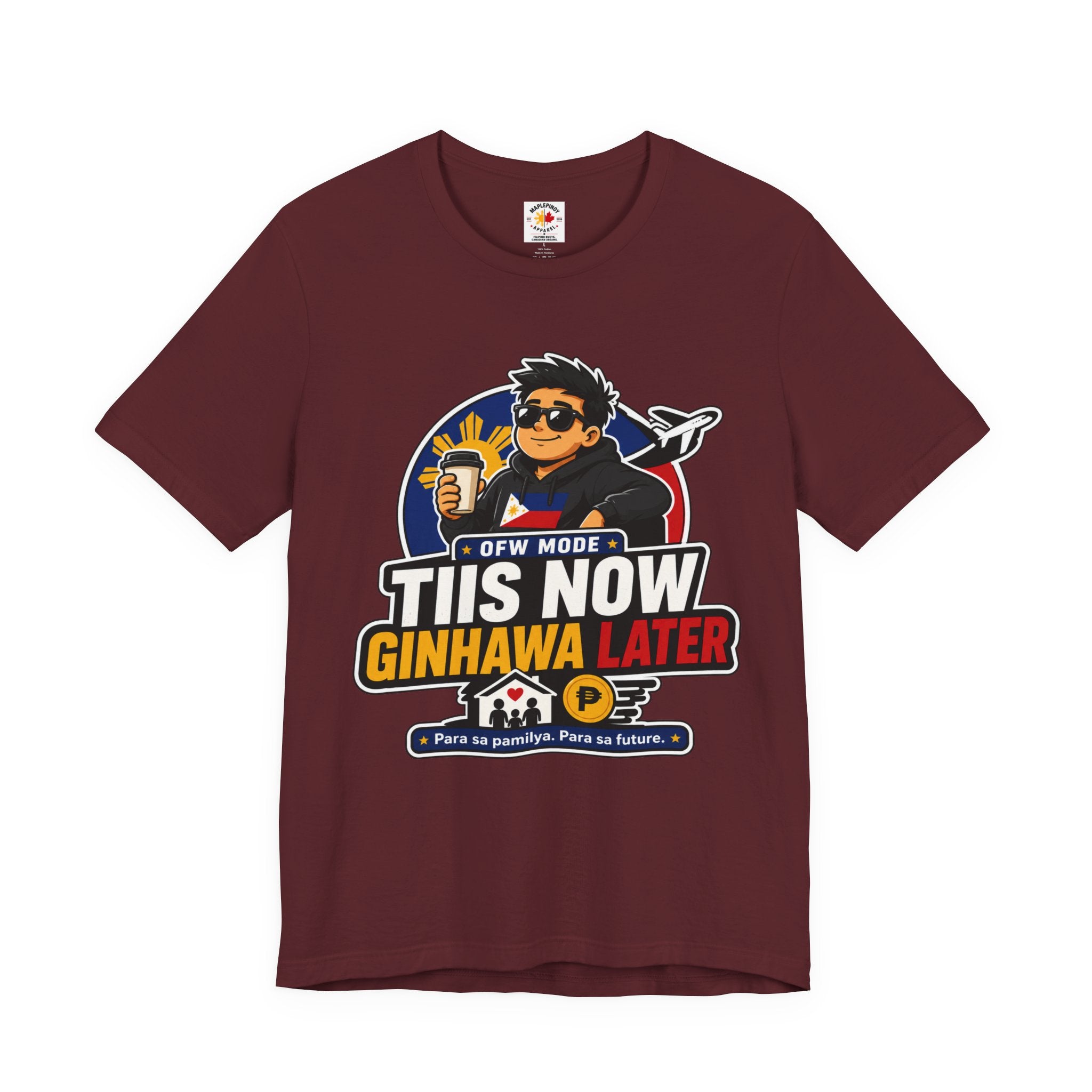 Tiis Now, Ginhawa Later — Filipino OFW Resilience Tee