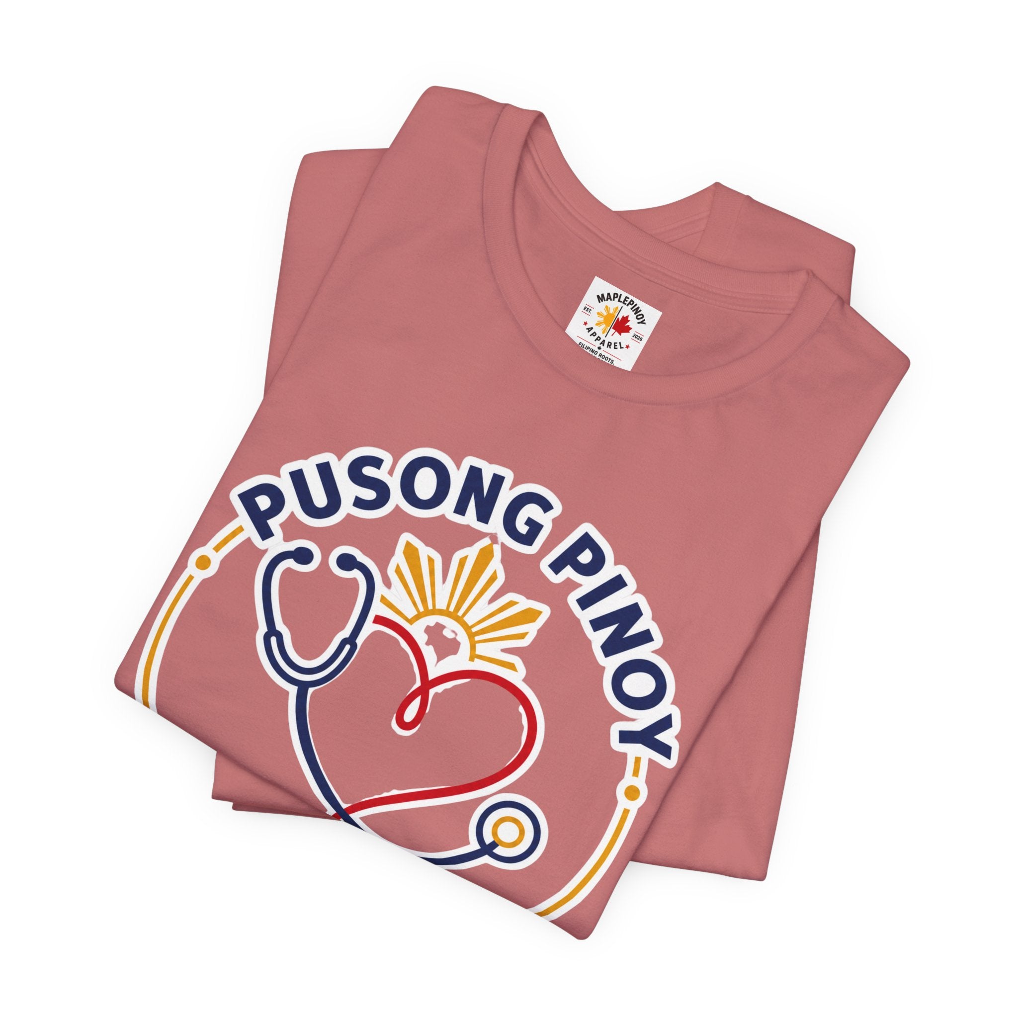 Pusong Pinoy, Hands That Heal — Filipino Nurse Pride Shirt