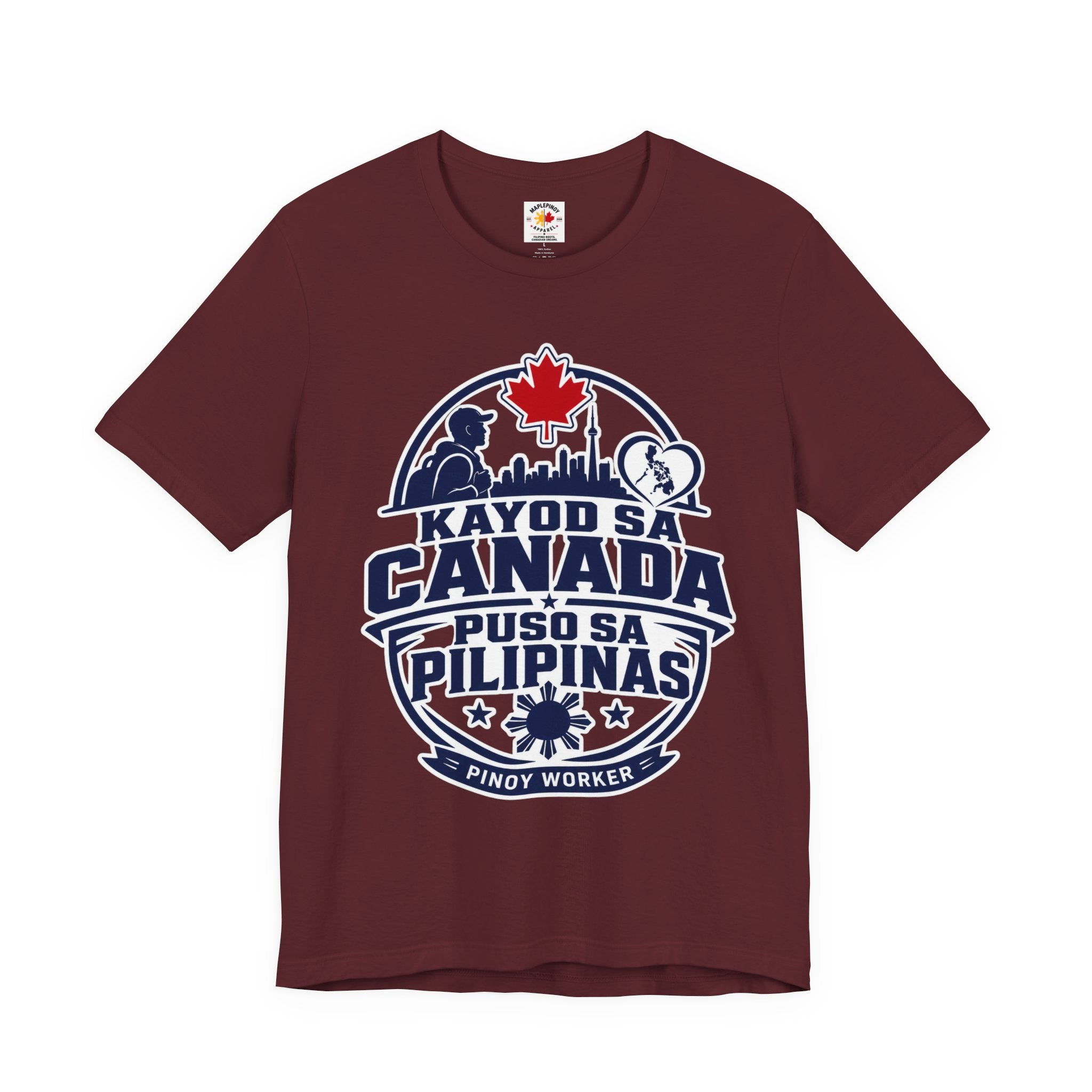 Kayod sa Canada, Puso sa Pilipinas — Filipino OFW Tee