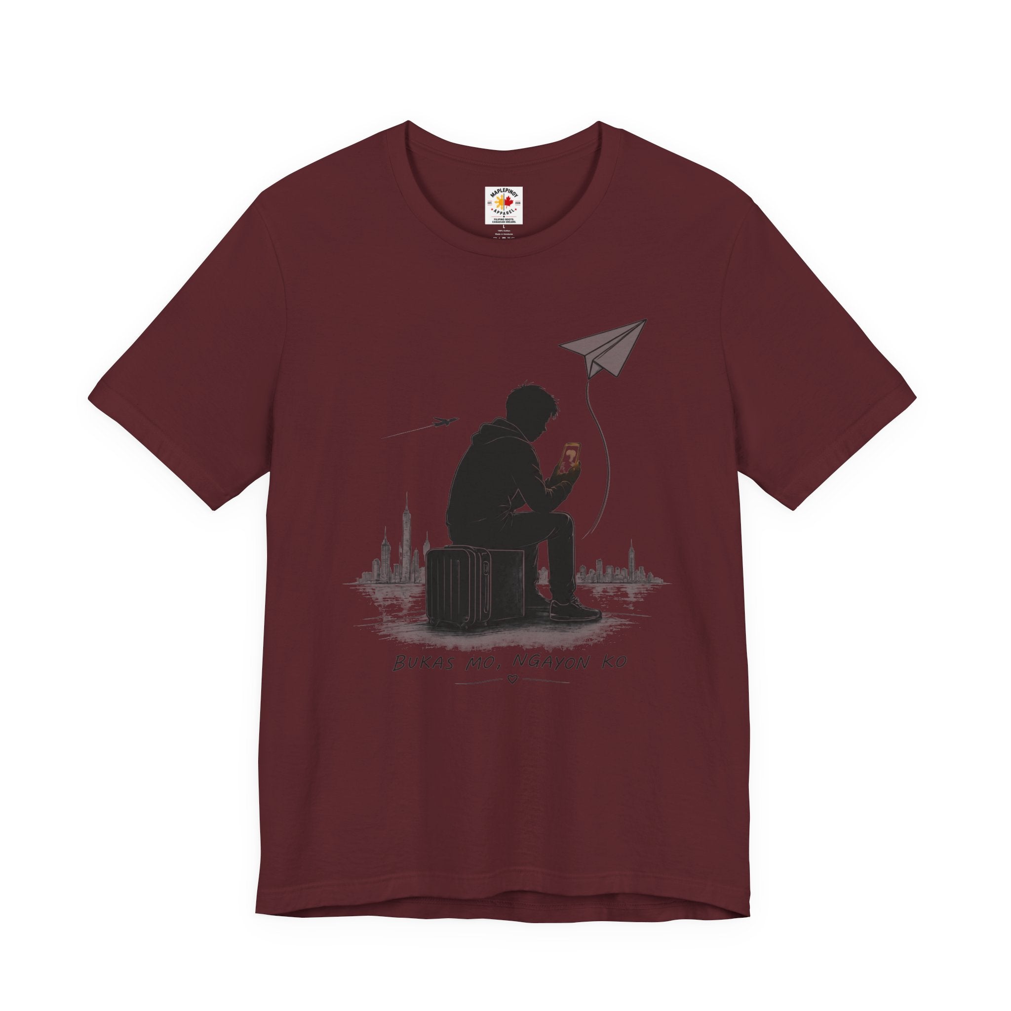 Bukas Mo, Ngayon Ko OFW T-Shirt – Filipino Abroad Family Sacrifice Shirt