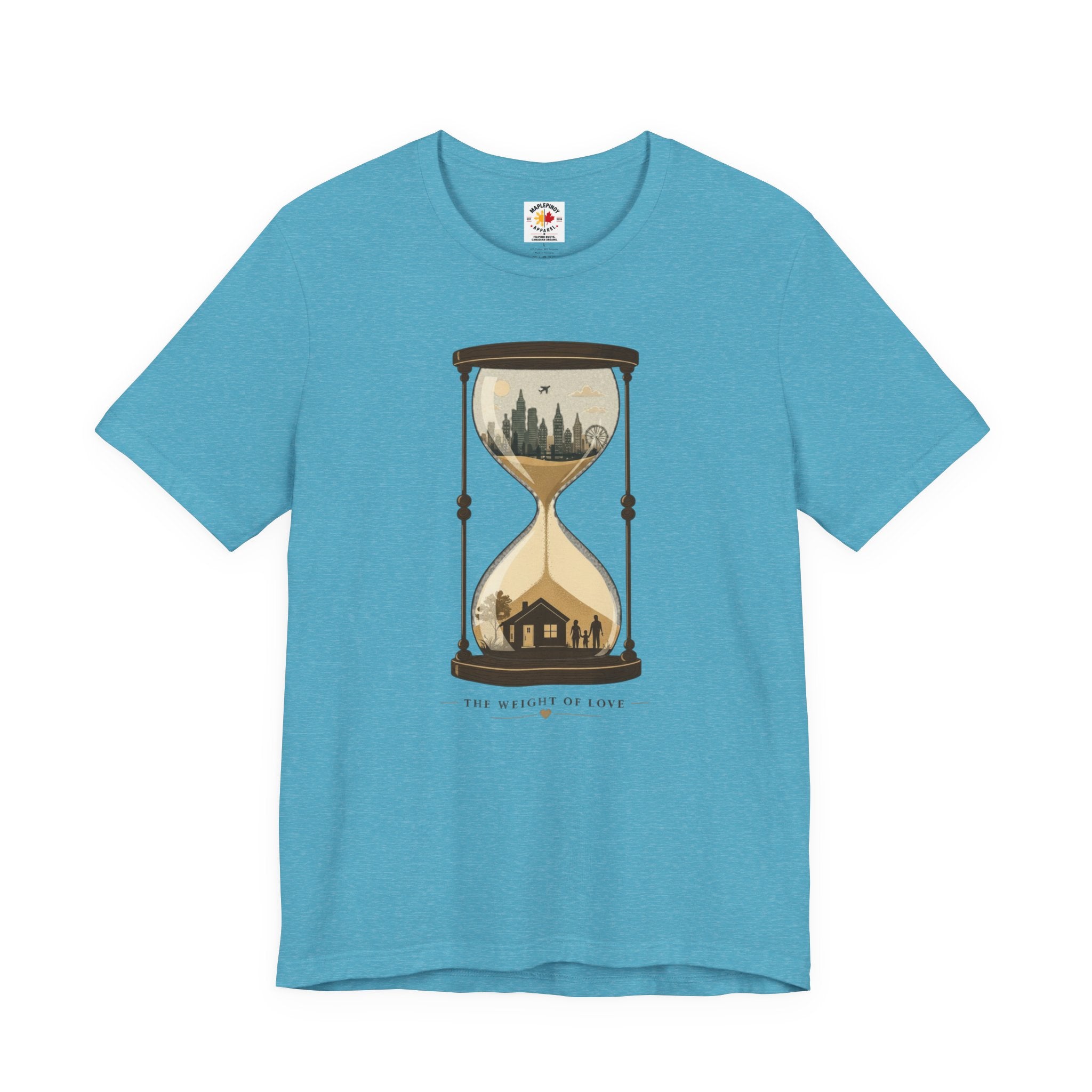 The Weight of Love T-Shirt – Filipino Family Sacrifice OFW Inspired Shirt