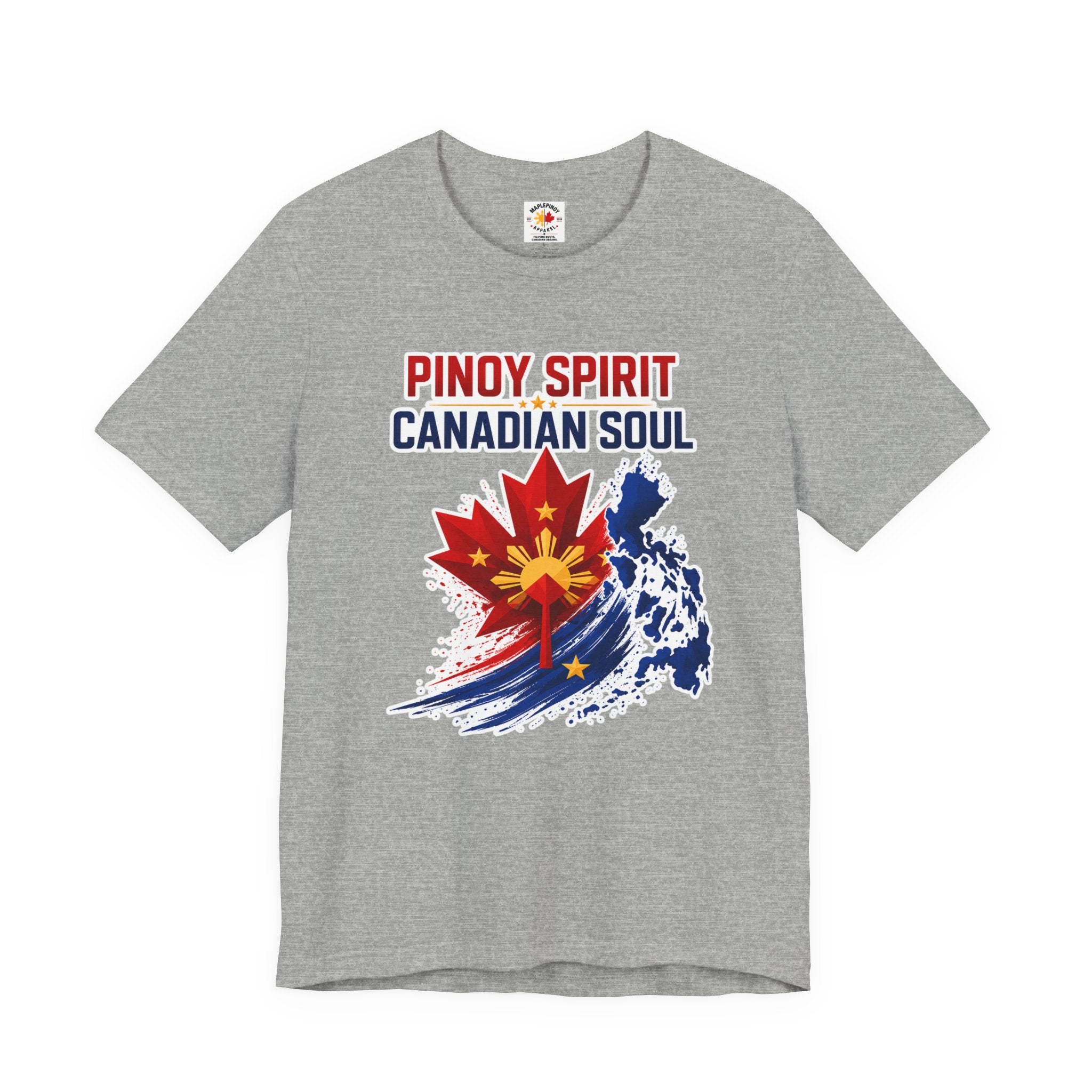 Pinoy Spirit, Canadian Soul — Filipino Canadian Pride Tee