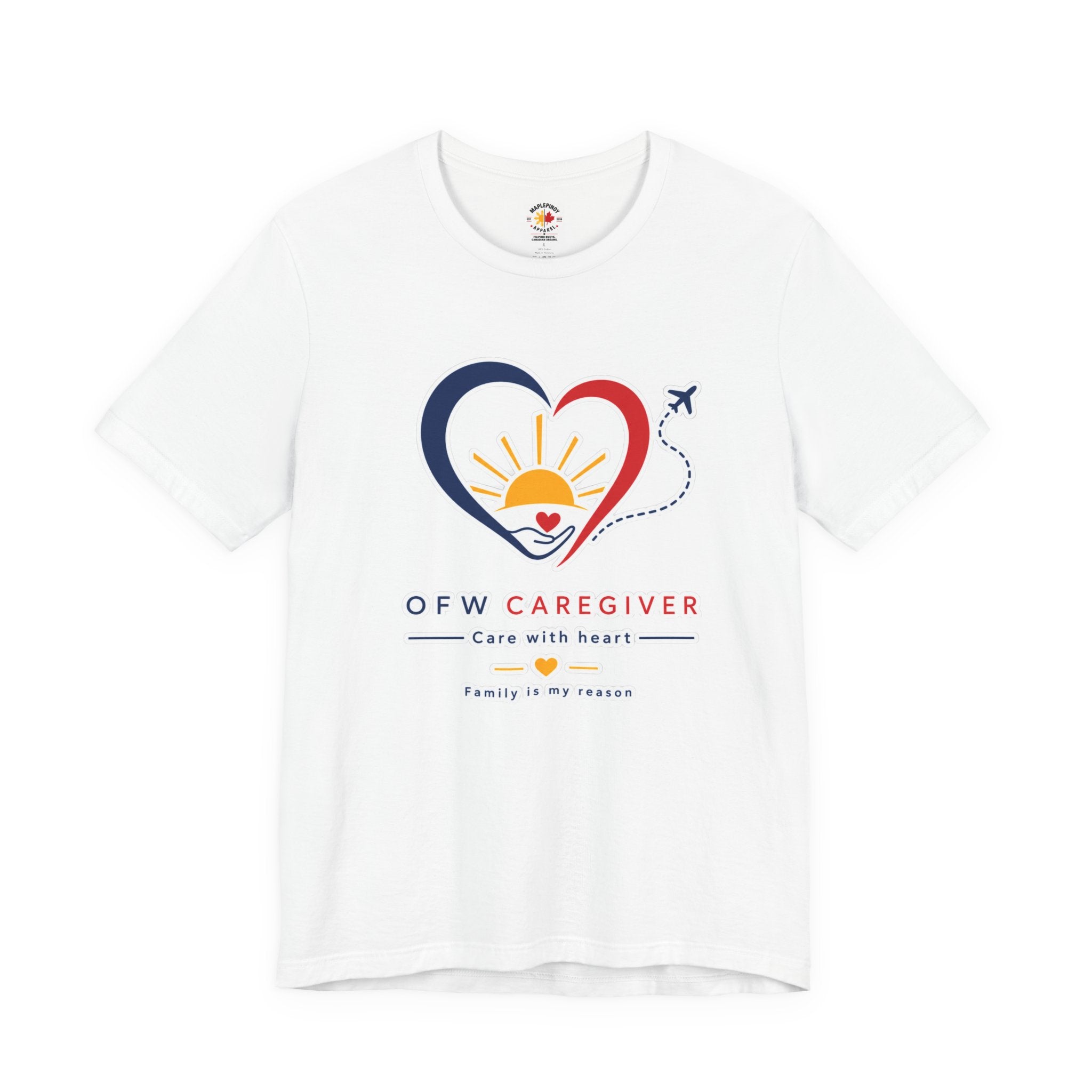 Family Is My Reason — Filipino OFW Caregiver Shirt