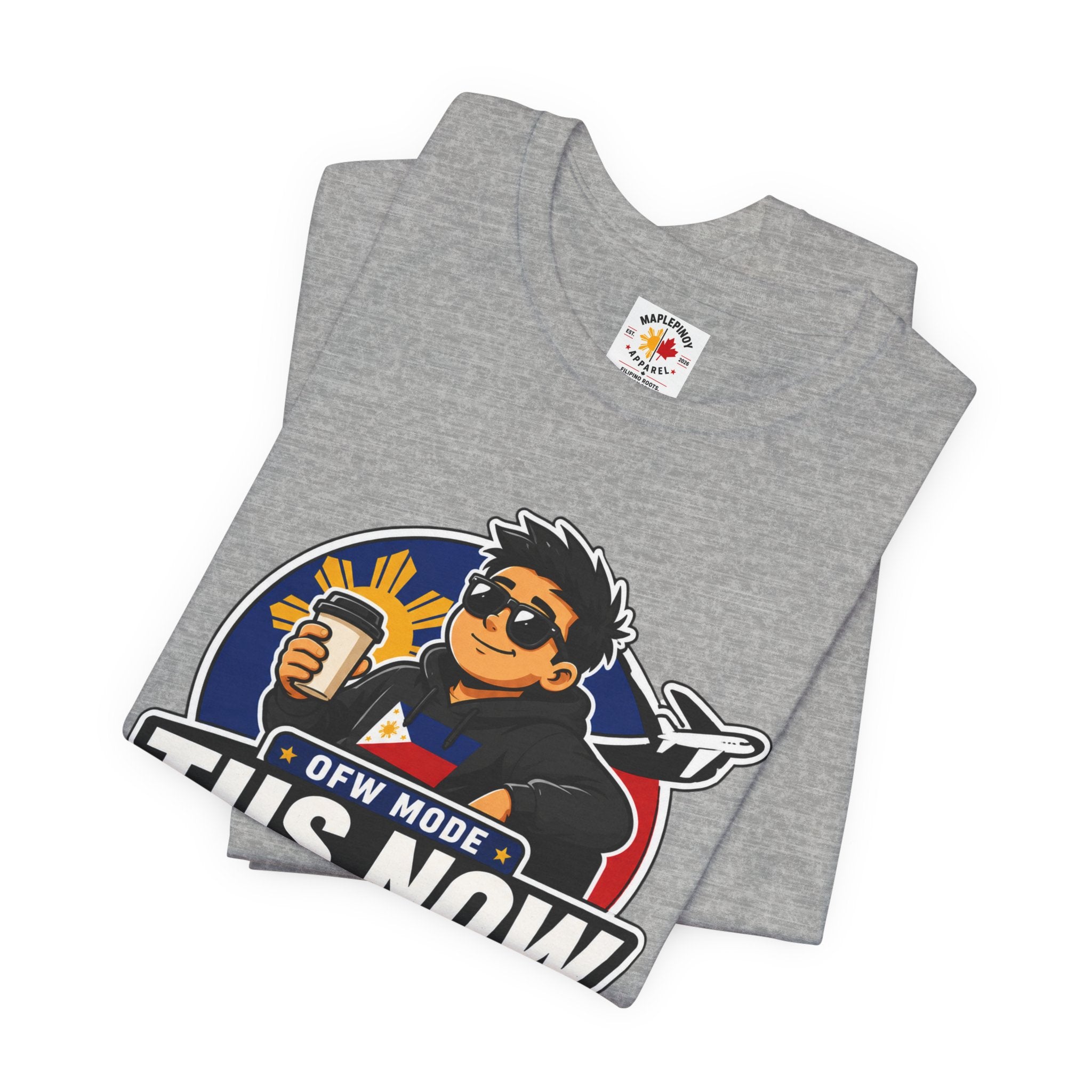 Tiis Now, Ginhawa Later — Filipino OFW Resilience Tee