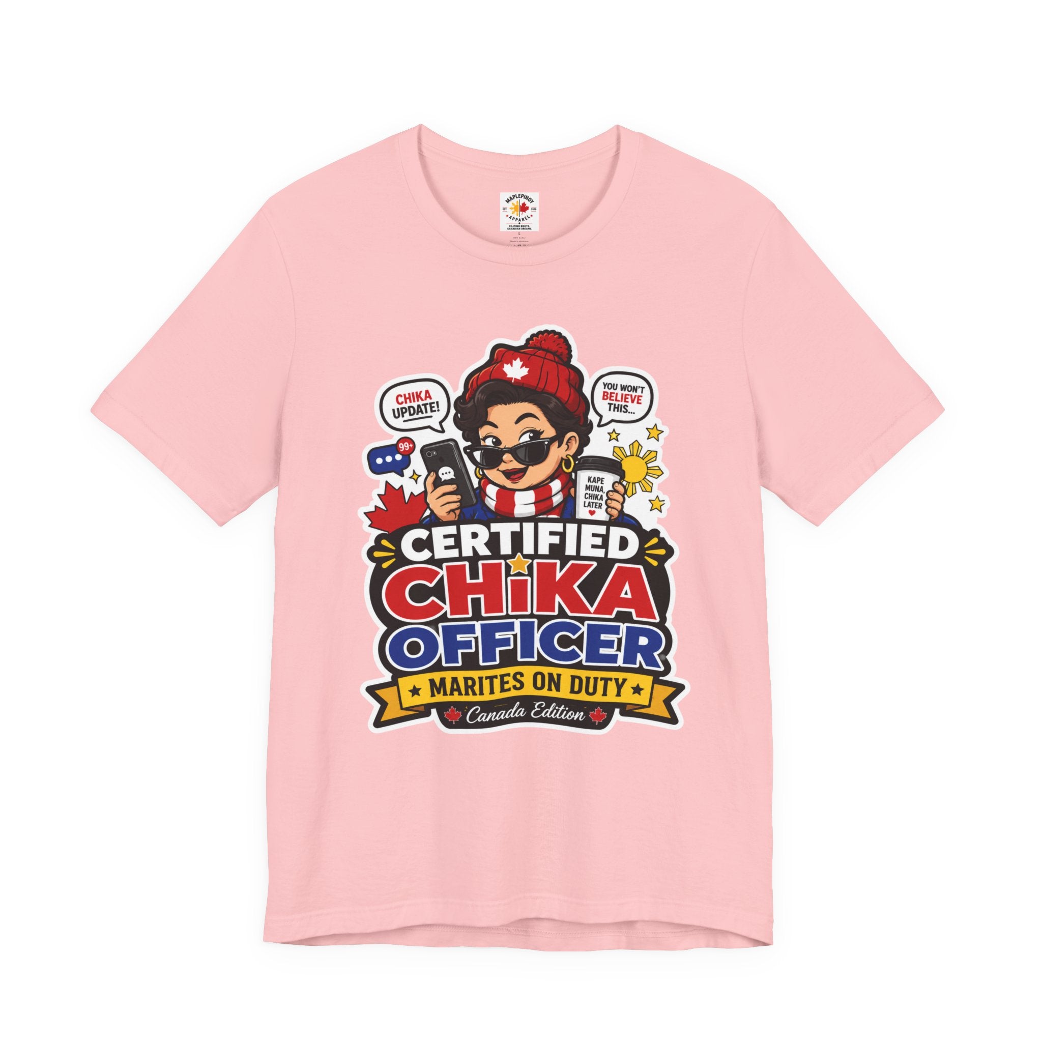 Certified Chika Officer — Funny Filipino Pride Tee