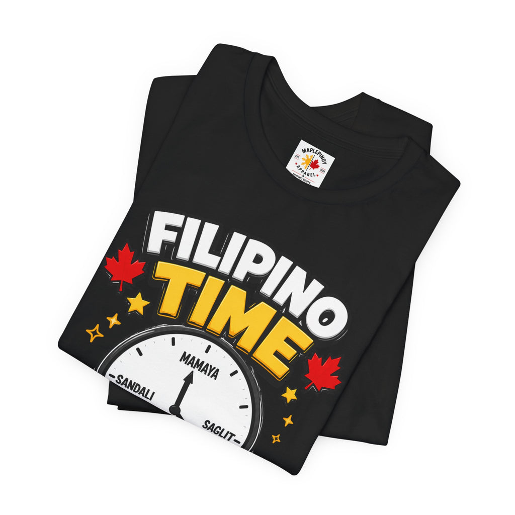 Filipino Time — Funny Pinoy Canadian Clock Tee