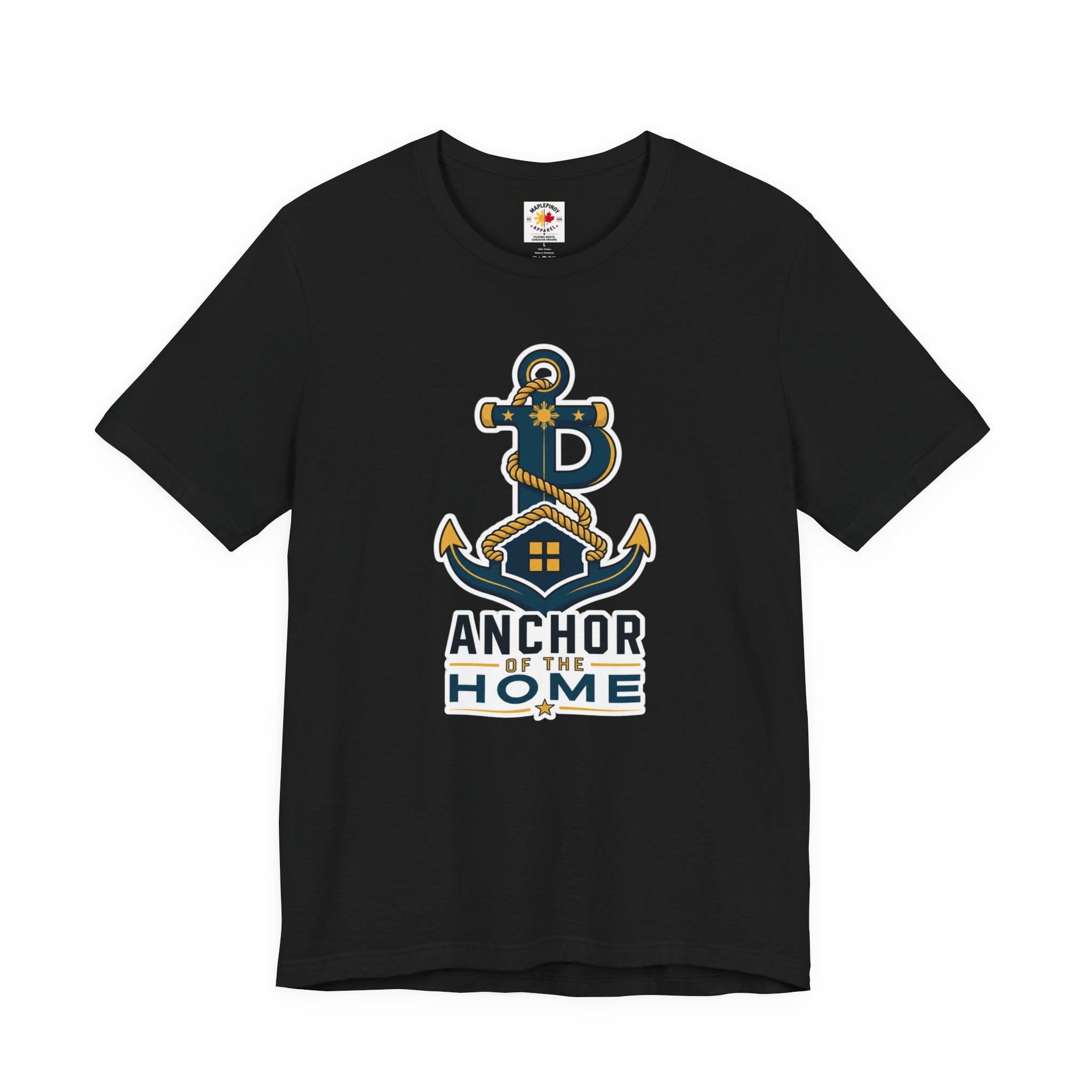Anchor of the Home Filipino T-Shirt — Anchor, Rope & Home Design for OFWs, Dads & Seafarers
