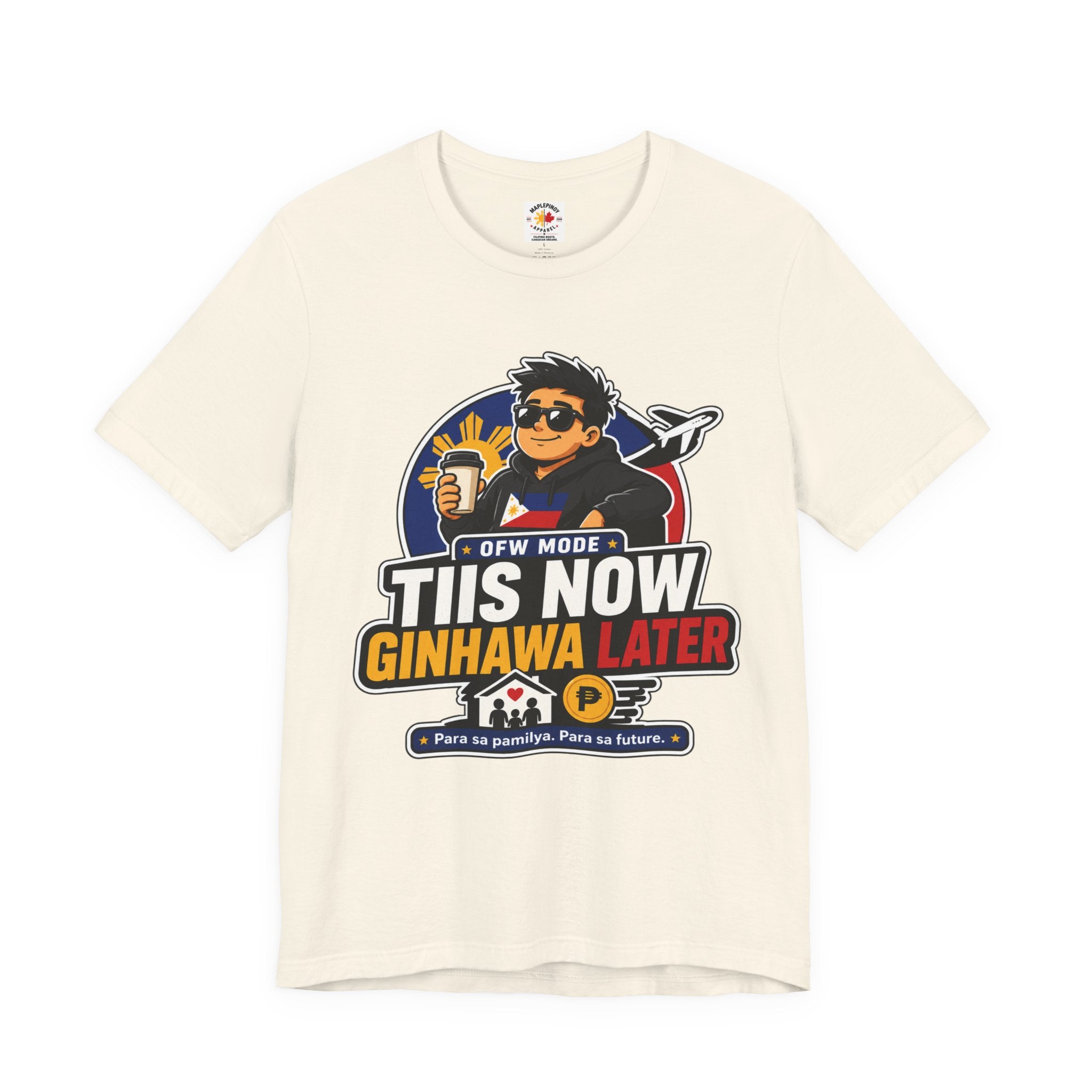 Tiis Now, Ginhawa Later — Filipino OFW Resilience Tee