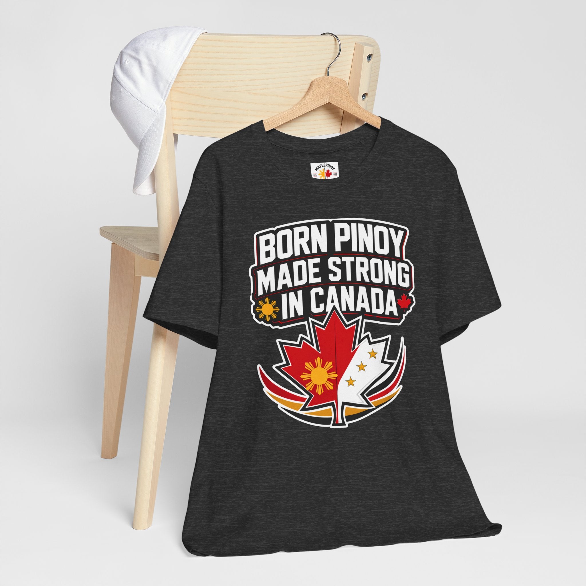 Born Pinoy, Made Strong in Canada — Filipino-Canadian Pride Tee