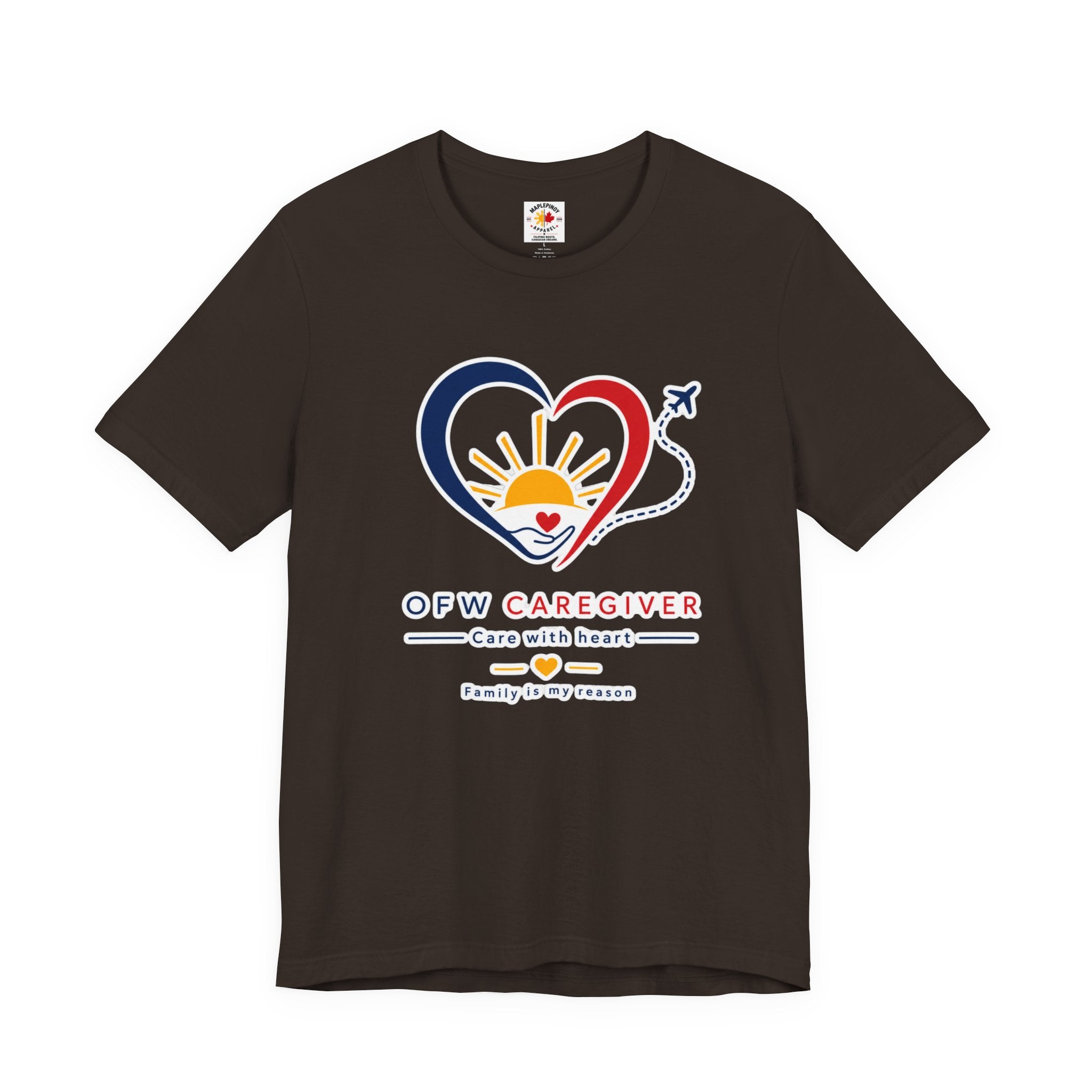 Family Is My Reason — Filipino OFW Caregiver Shirt