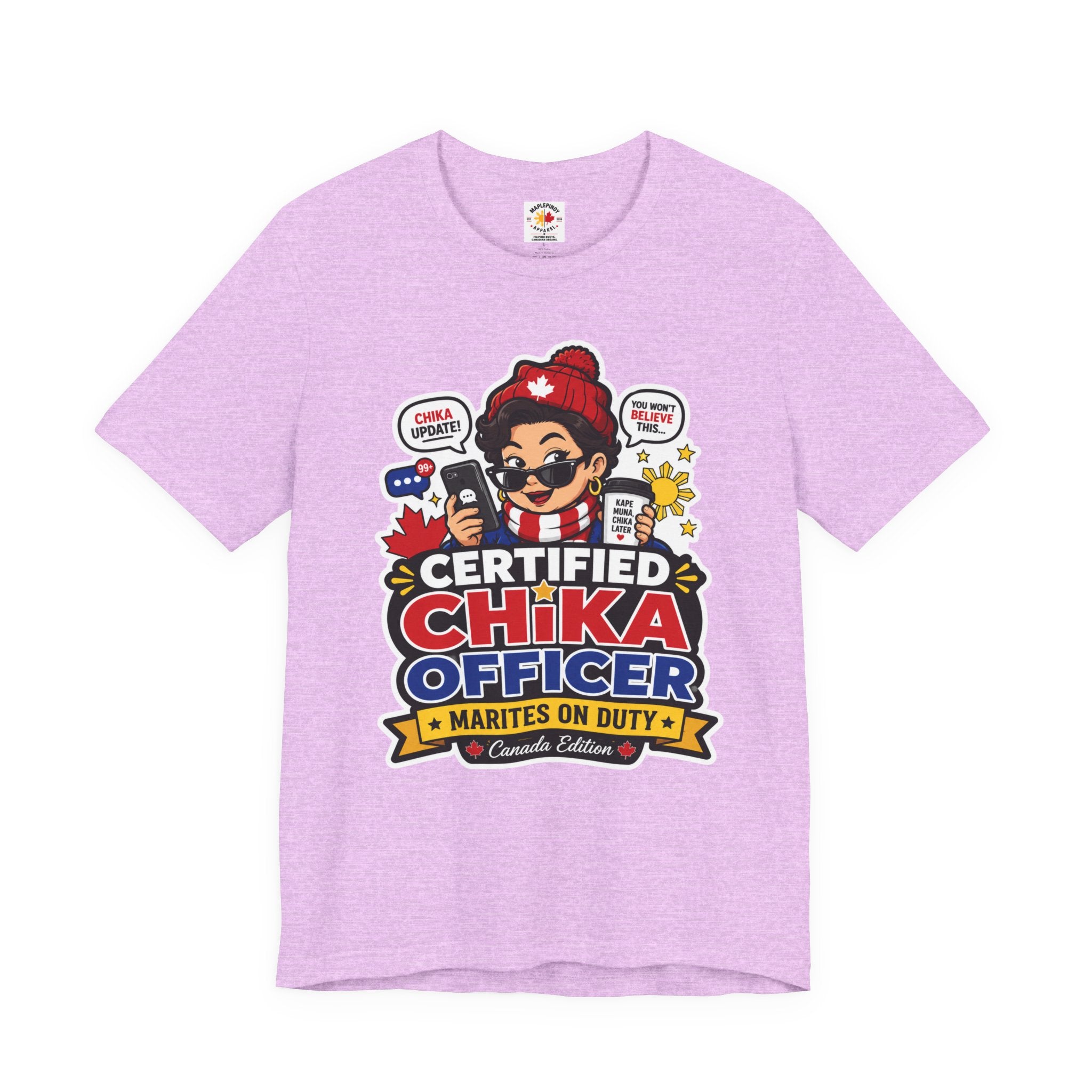 Certified Chika Officer — Funny Filipino Pride Tee