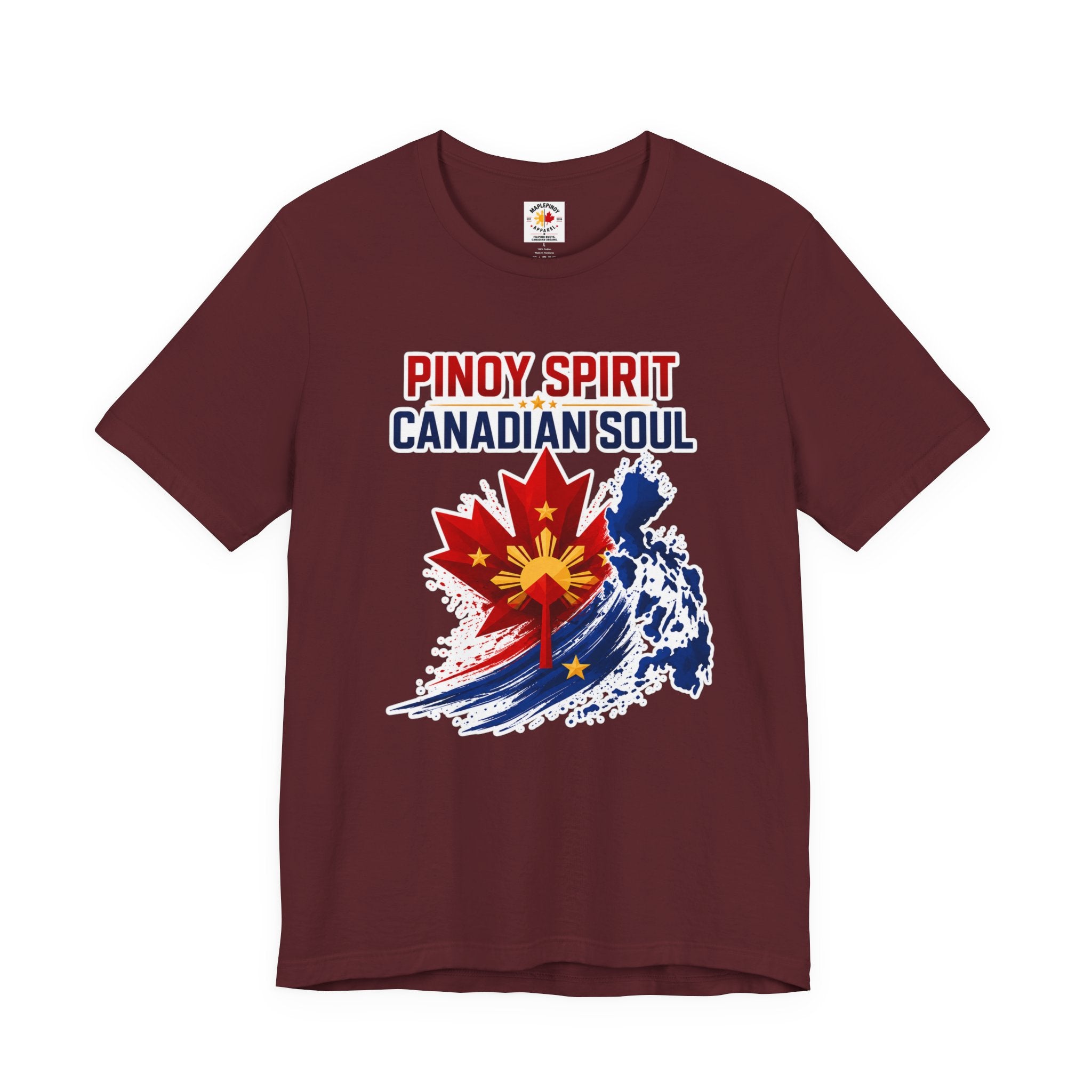 Pinoy Spirit, Canadian Soul — Filipino Canadian Pride Tee