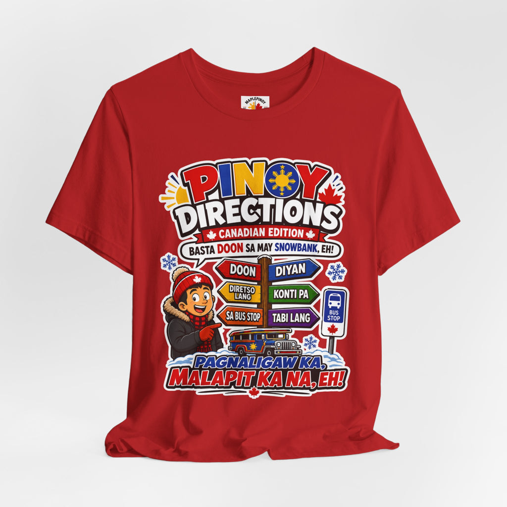 Pinoy Directions: Canadian Edition — Funny Filipino Tee