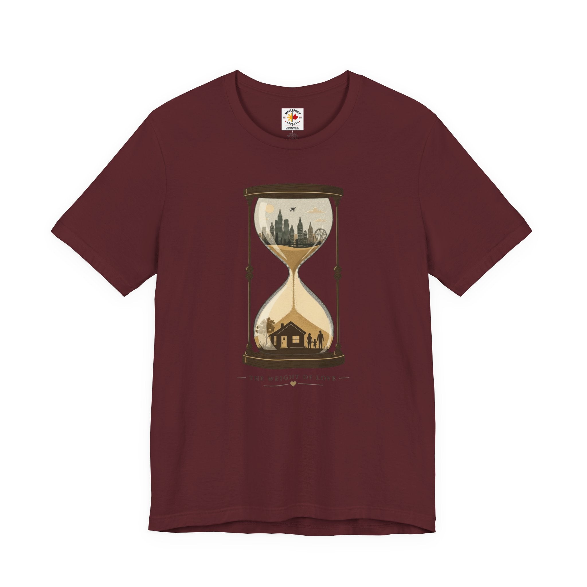 The Weight of Love T-Shirt – Filipino Family Sacrifice OFW Inspired Shirt