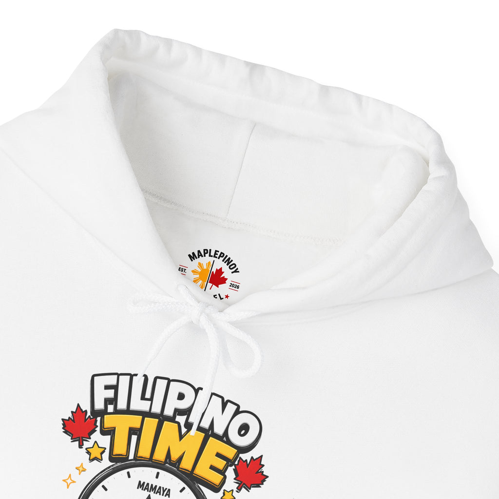 Filipino Time — Funny Pinoy Canadian Graphic Hoodie