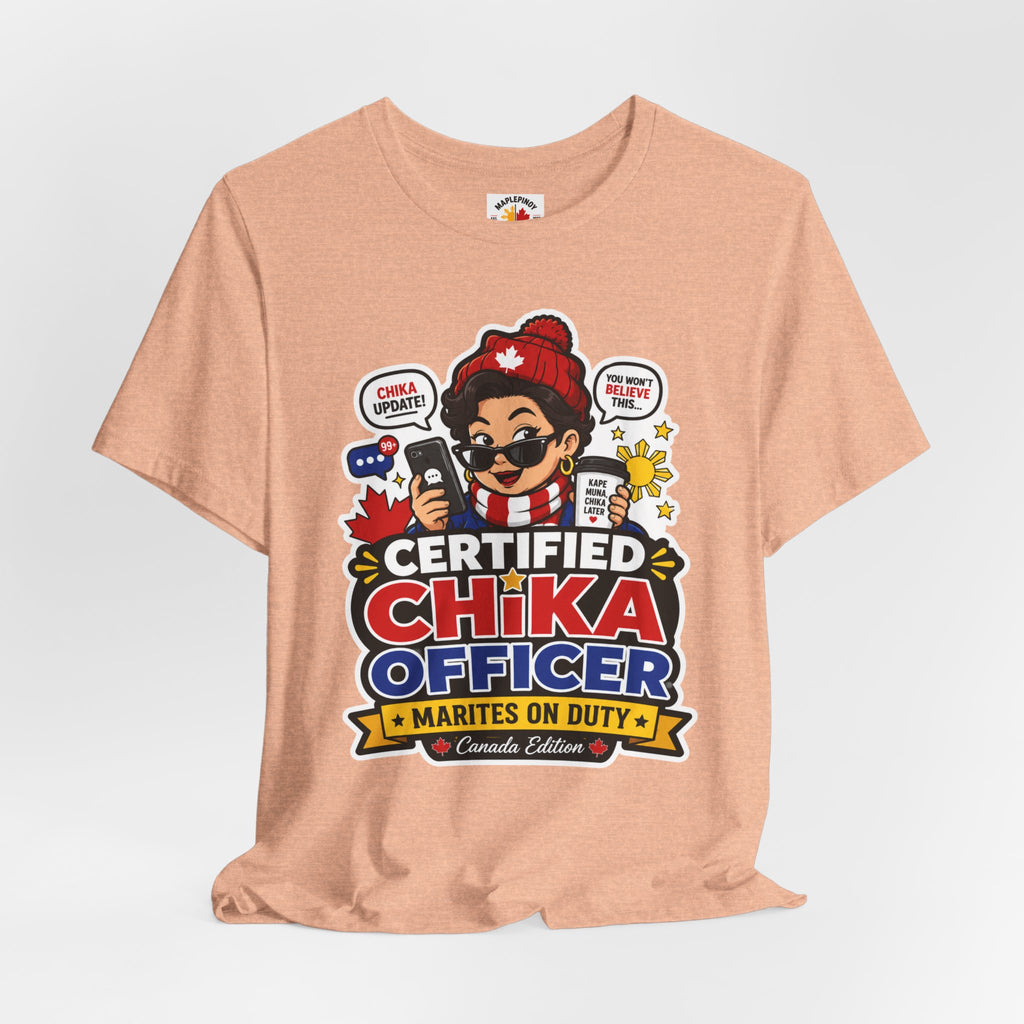 Certified Chika Officer — Funny Filipino Pride Tee