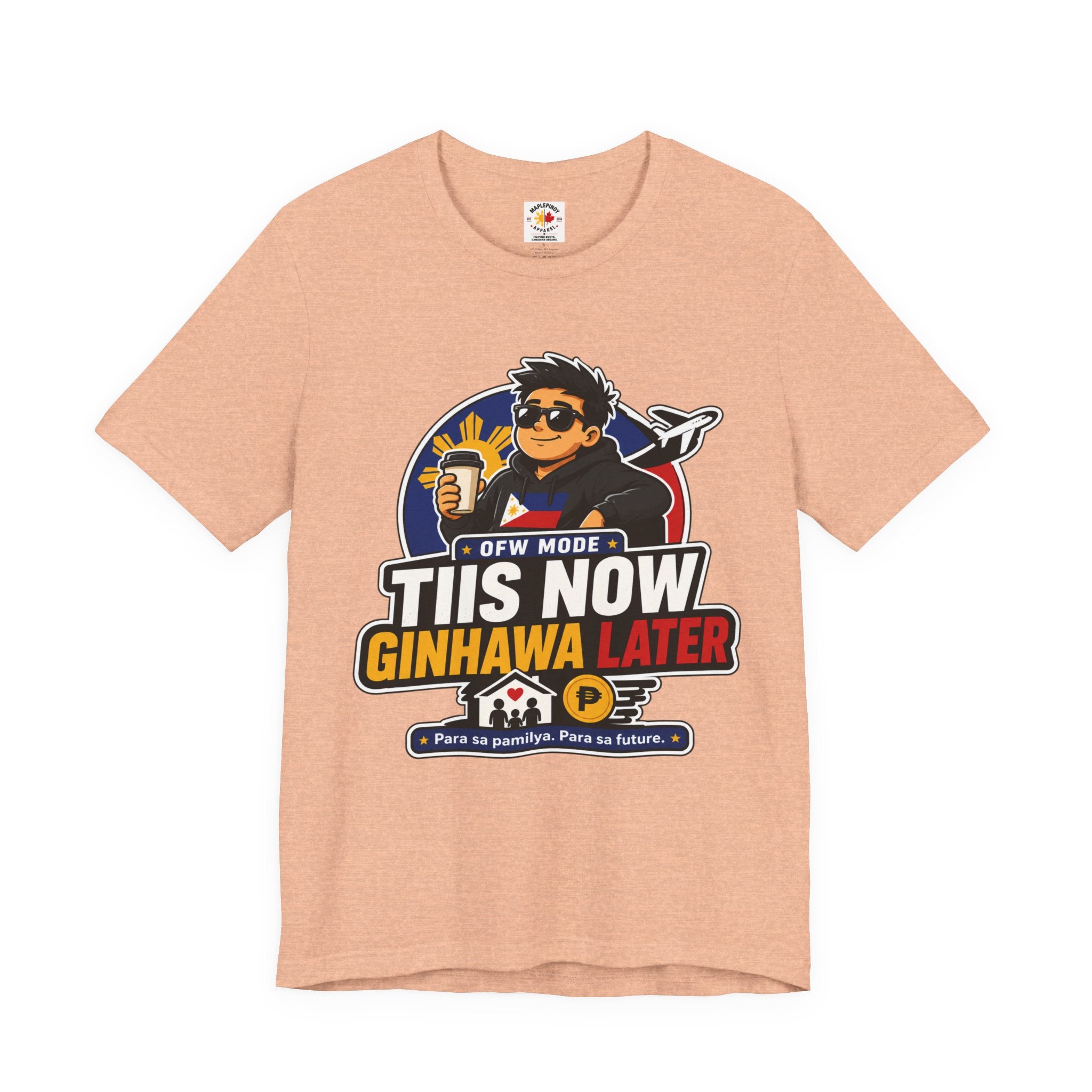 Tiis Now, Ginhawa Later — Filipino OFW Resilience Tee