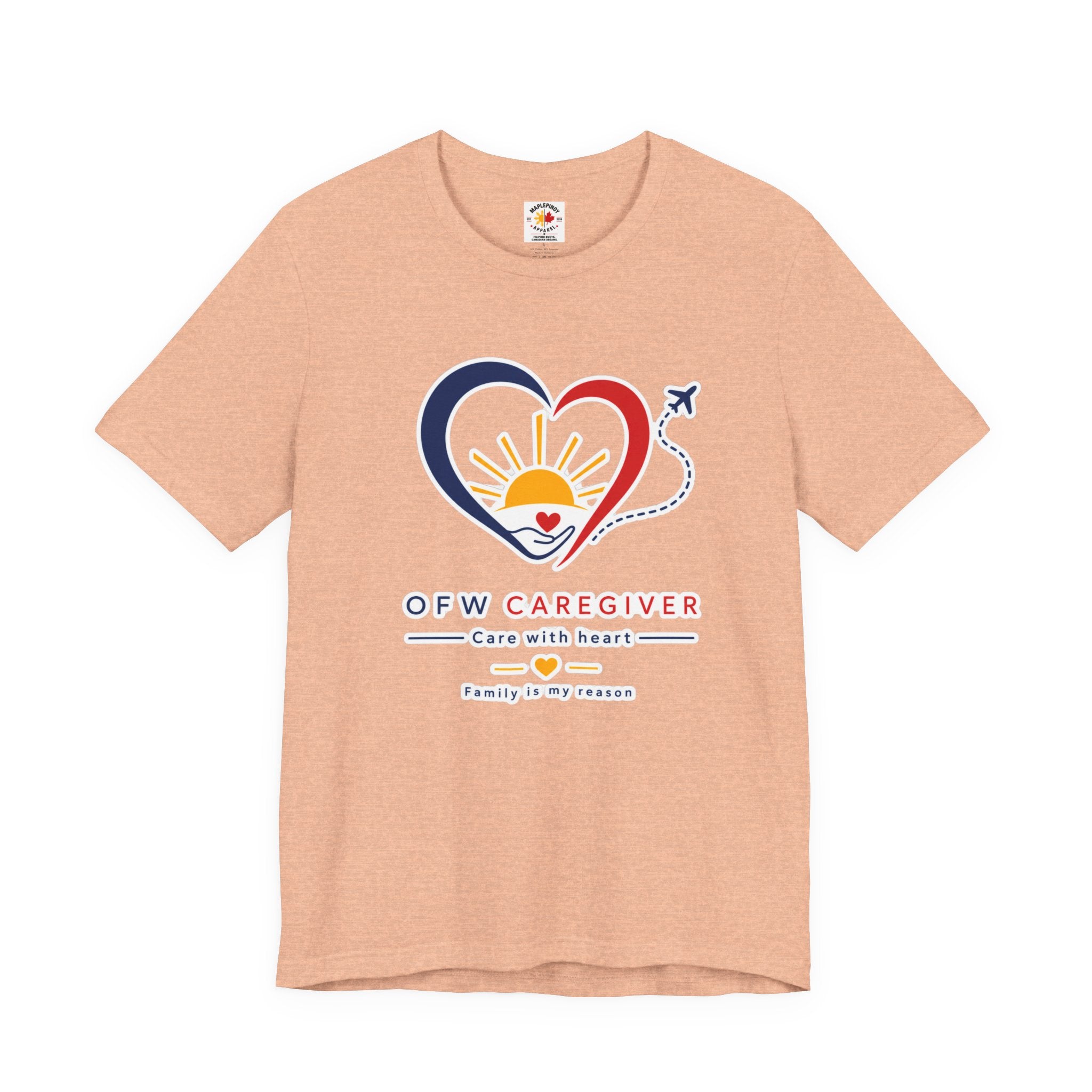 Family Is My Reason — Filipino OFW Caregiver Shirt