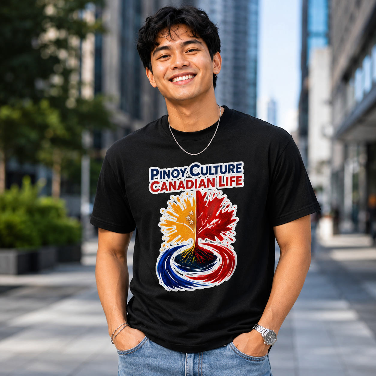 Pinoy Culture, Canadian Life — Filipino Canadian Pride Tee