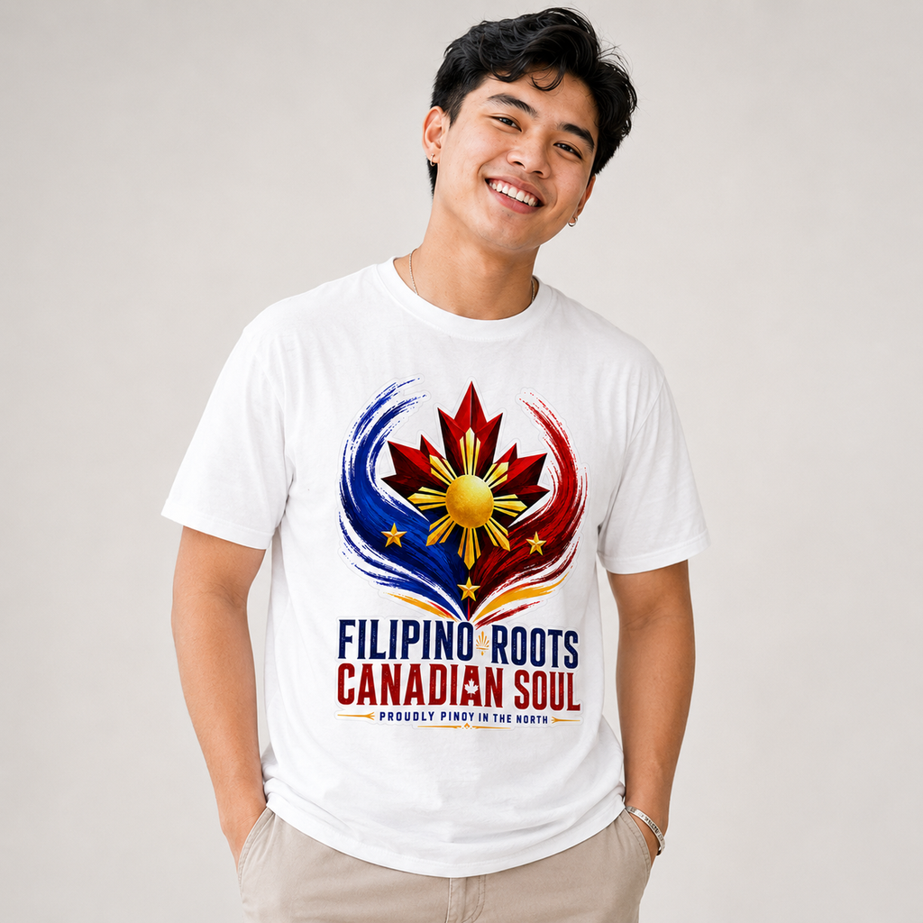 Filipino Roots, Canadian Soul — Pinoy Canadian Pride Tee